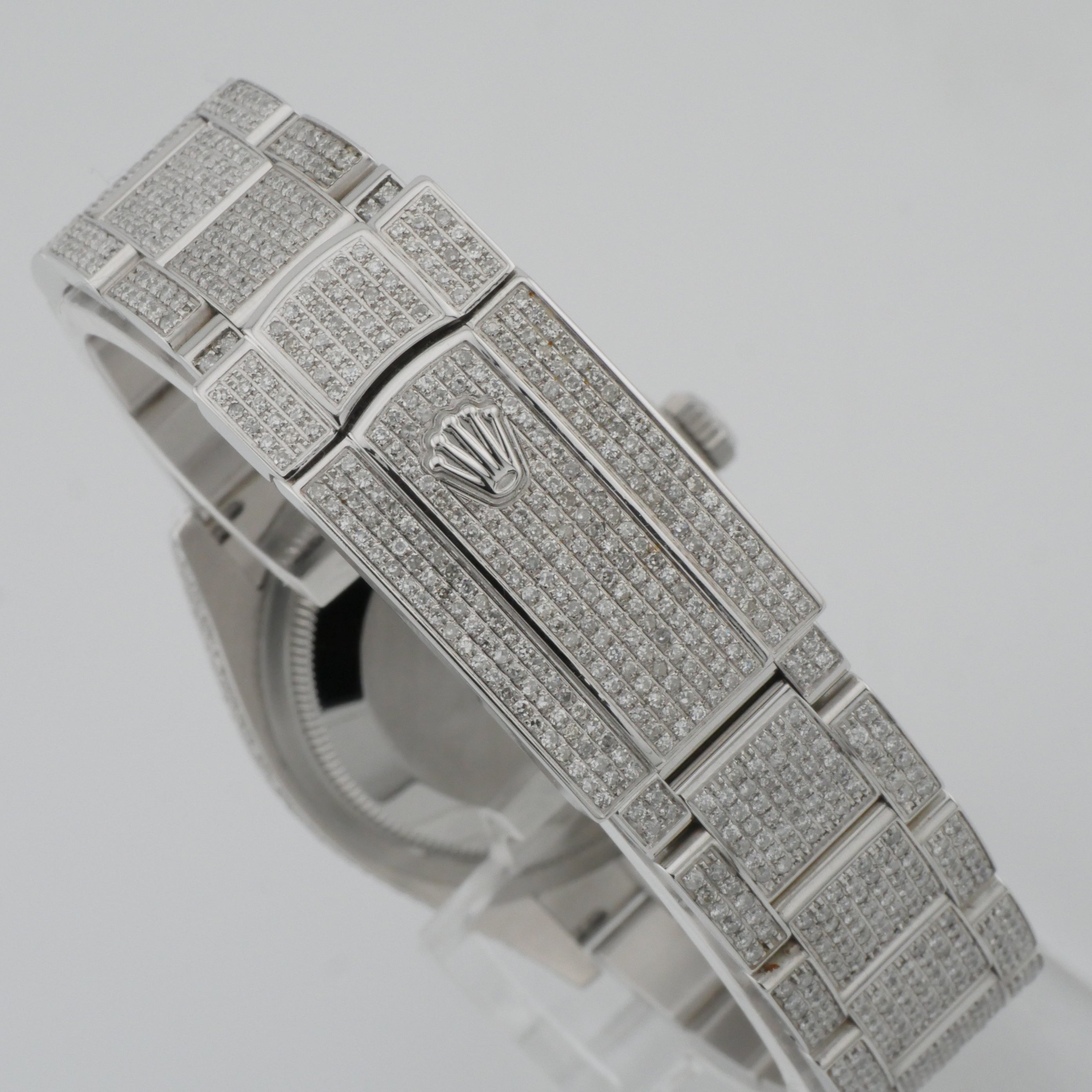 Rolex Datejust 36 Stahl / Iced Out 126200 - 2024