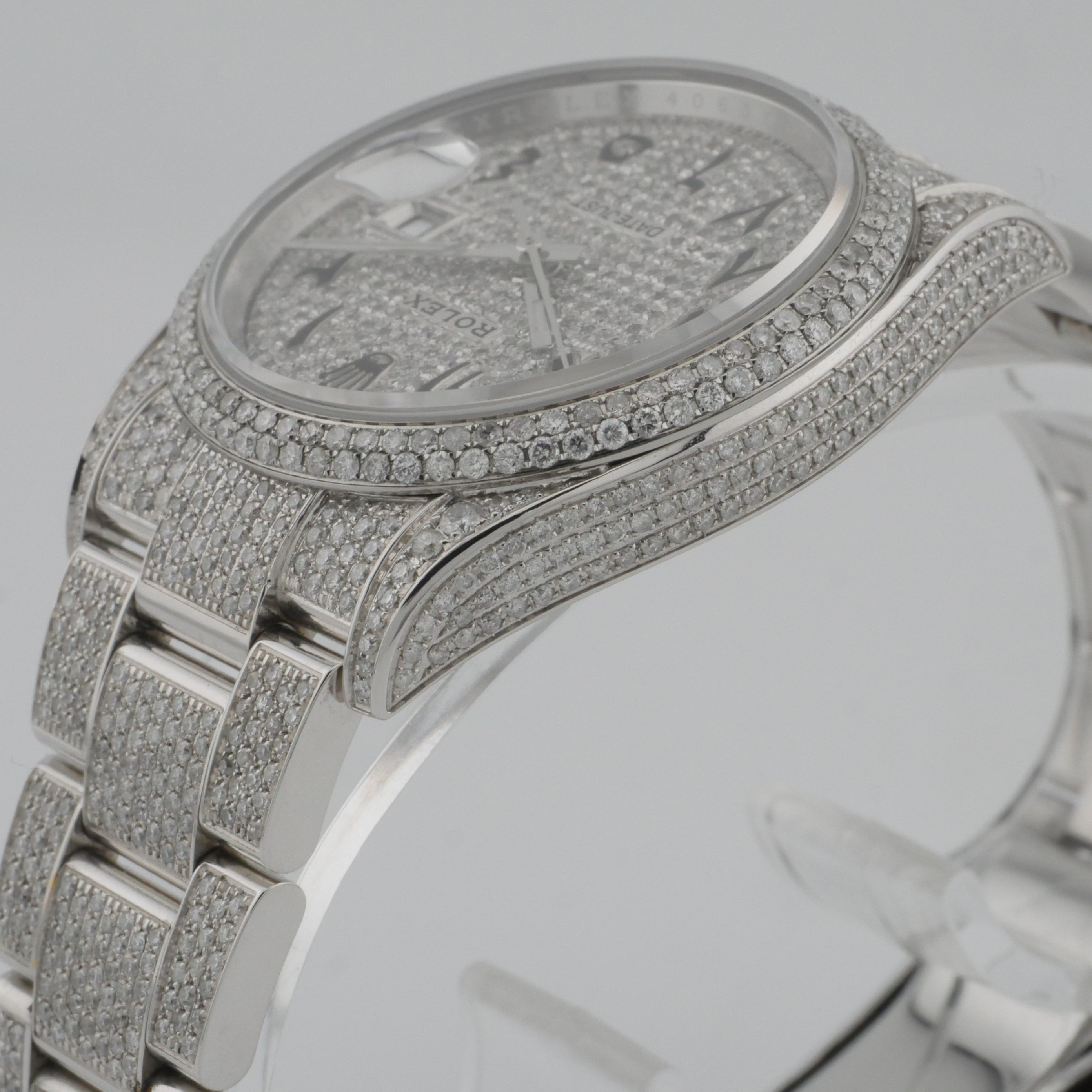 Rolex Datejust 36 Stahl / Iced Out 126200 - 2024