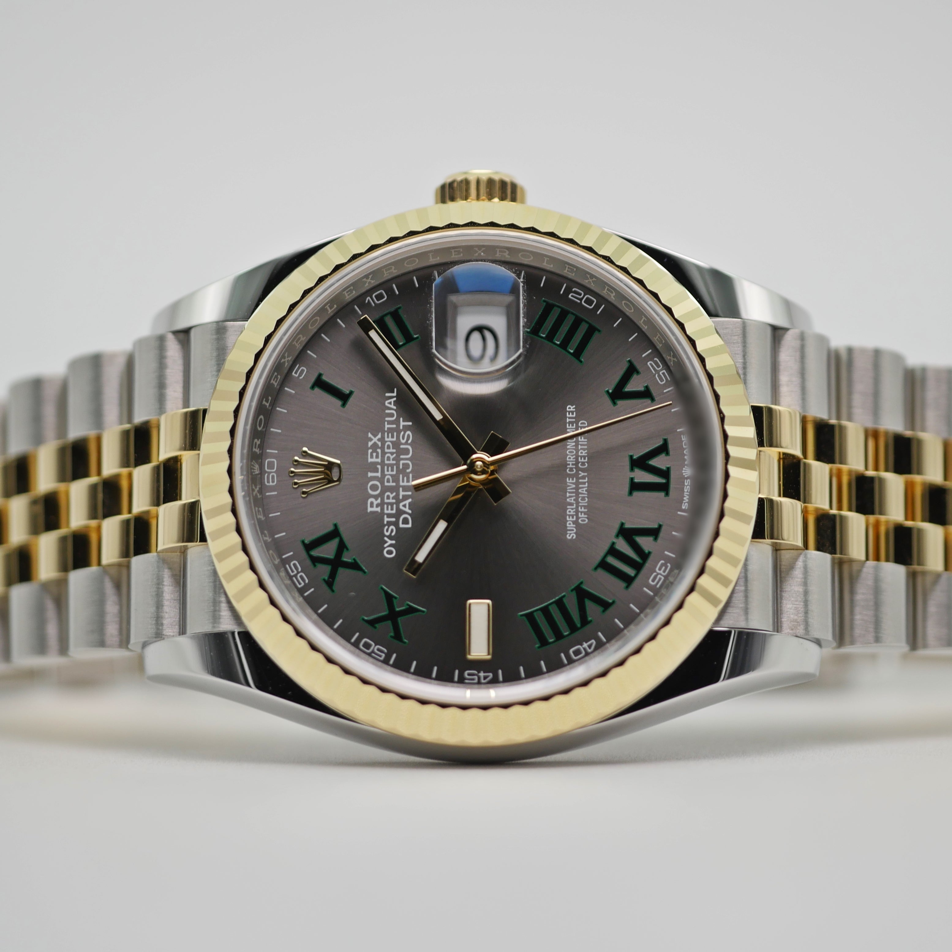 Rolex Datejust 36 Stahl/Gelbgold 126233 - 2022
