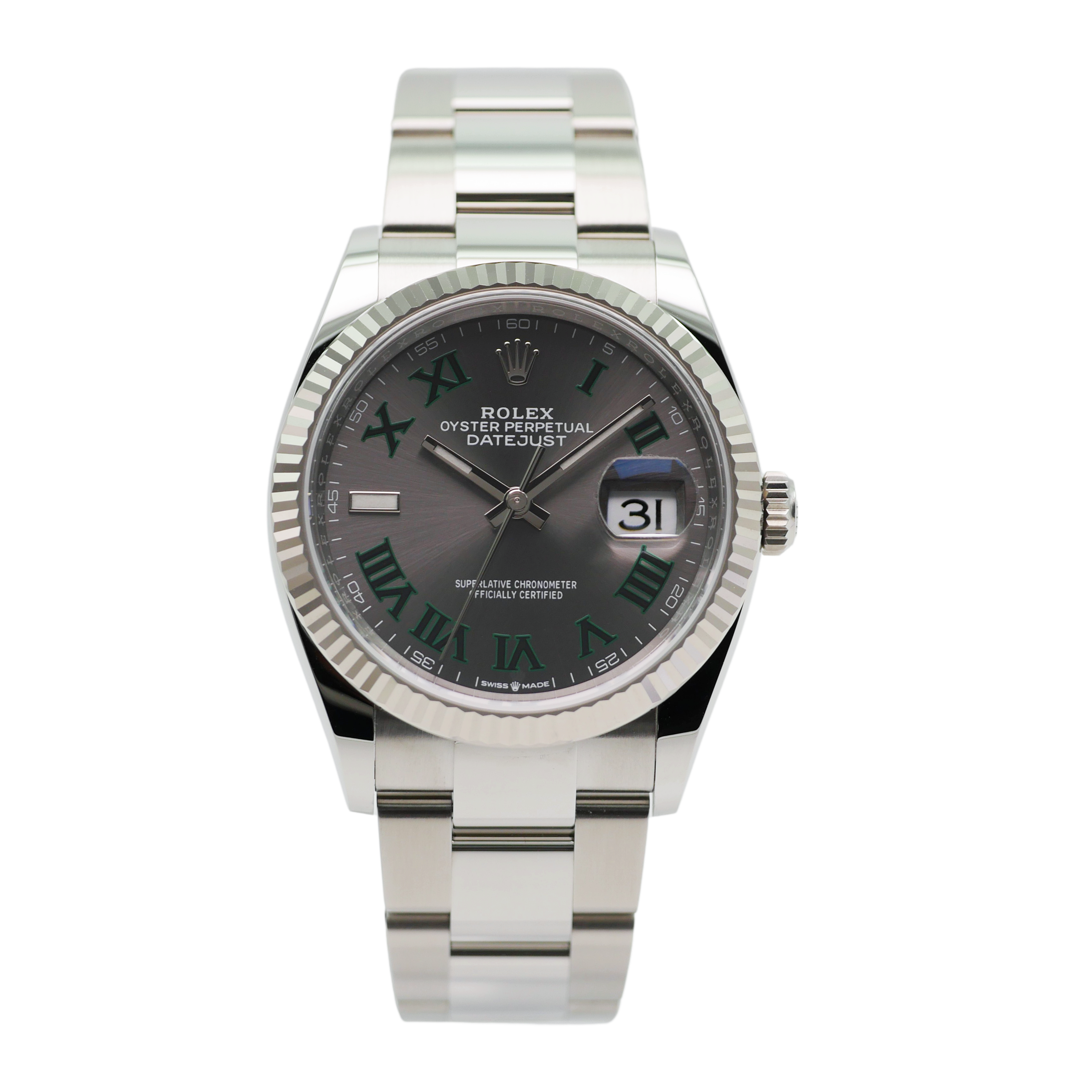 Rolex Datejust 36 Stahl 126234 - 2021
