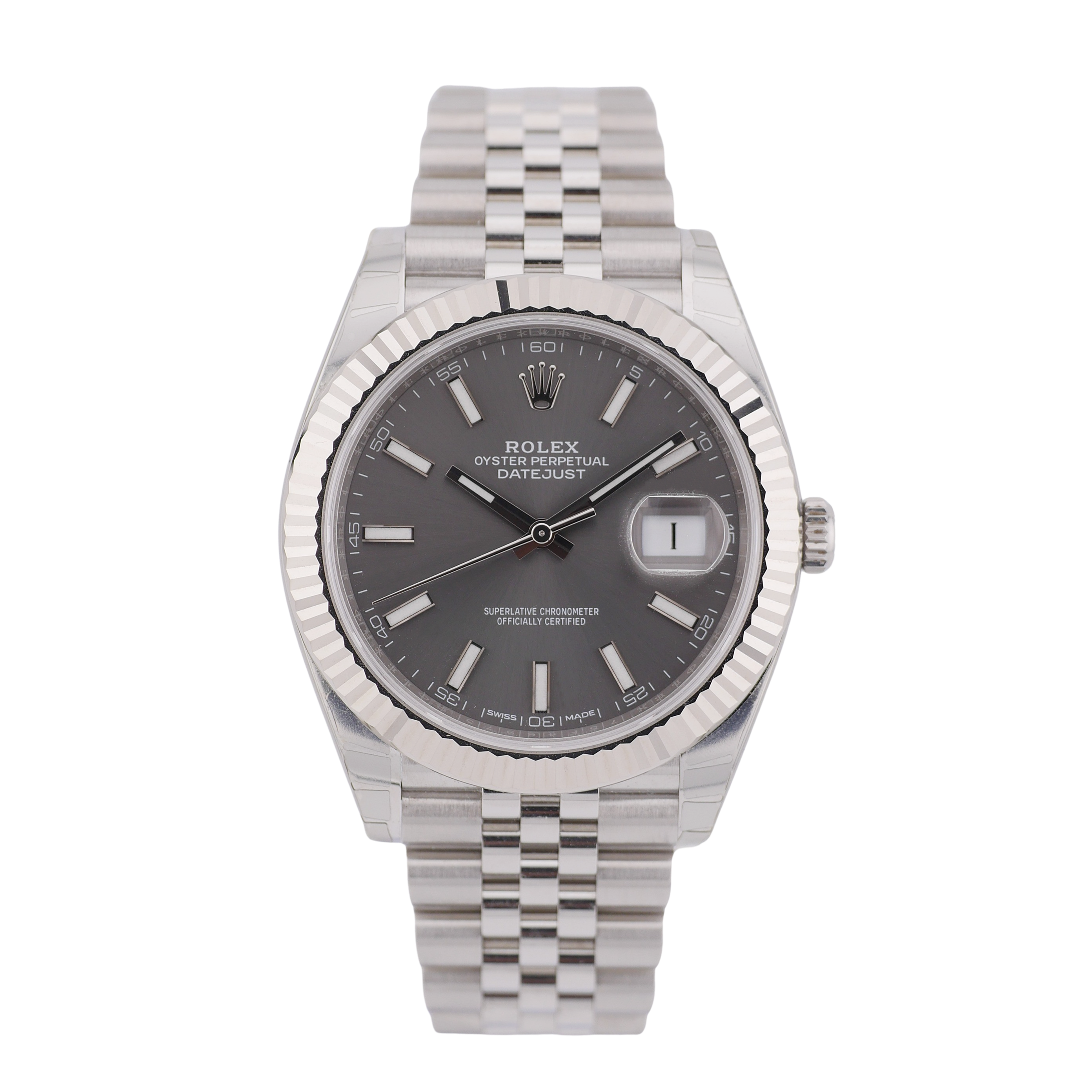 Rolex Datejust 41 Stahl 126334 - 2019 "Vollverklebt"