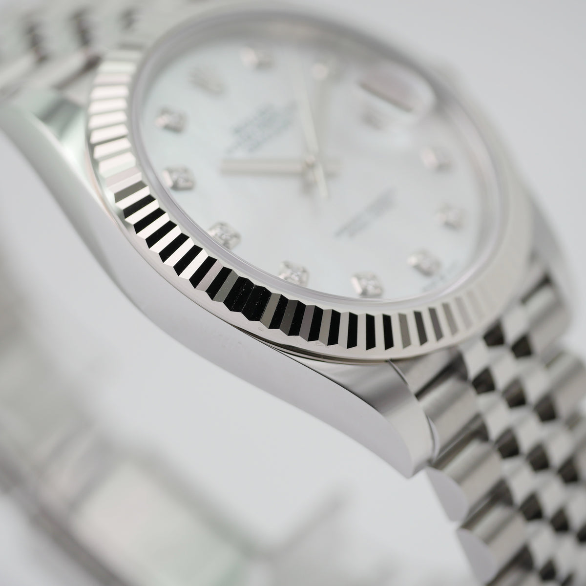 Rolex Datejust 41 Stahl 126334 - 2017 MOP Dial