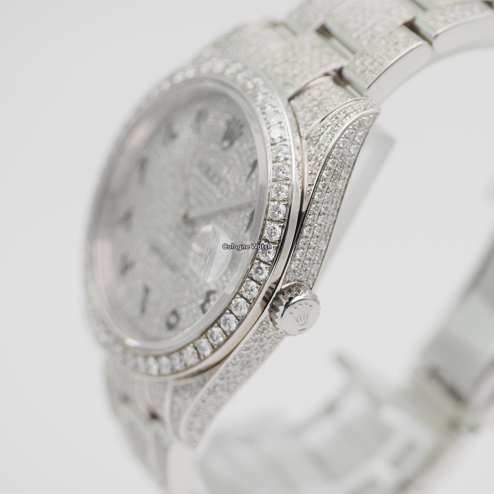 Rolex Datejust 41 Stahl / Iced Out 126300 - 2024