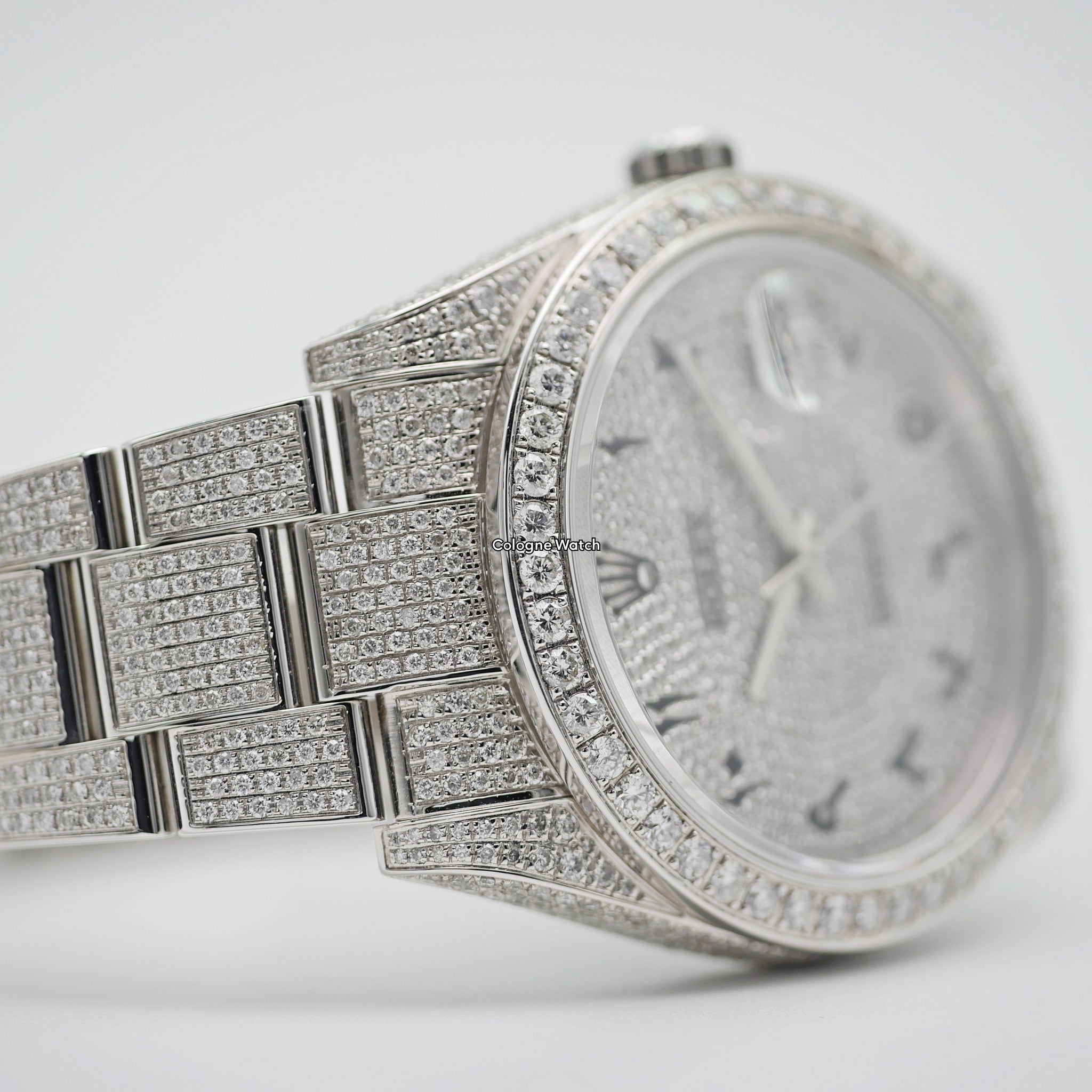 Rolex Datejust 41 Stahl / Iced Out 126300 - 2024