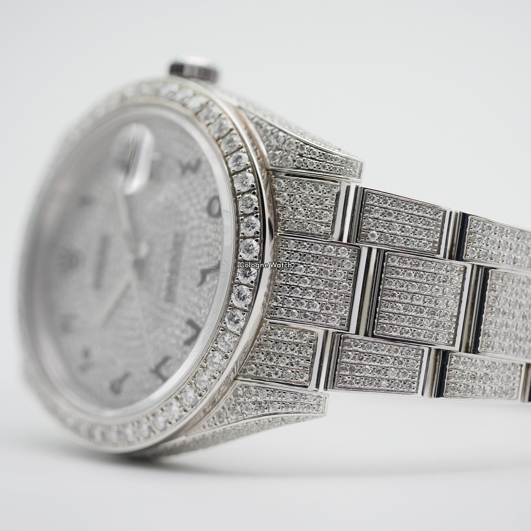 Rolex Datejust 41 Stahl / Iced Out 126300 - 2024