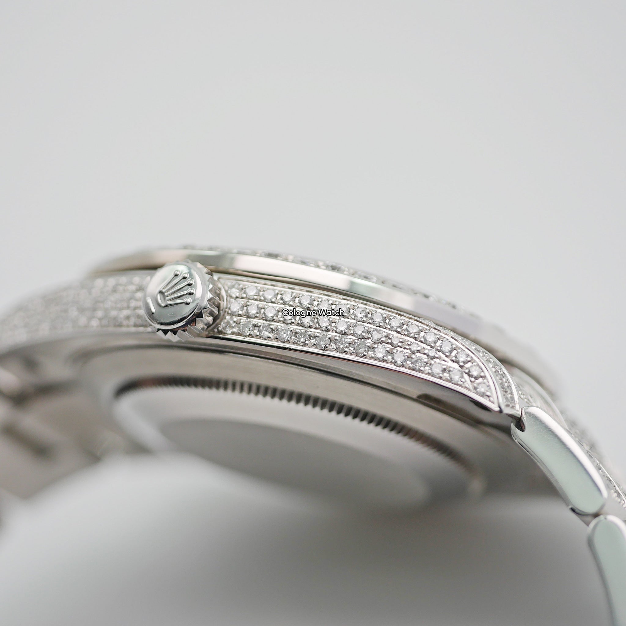 Rolex Datejust 41 Stahl / Iced Out 126300 - 2024