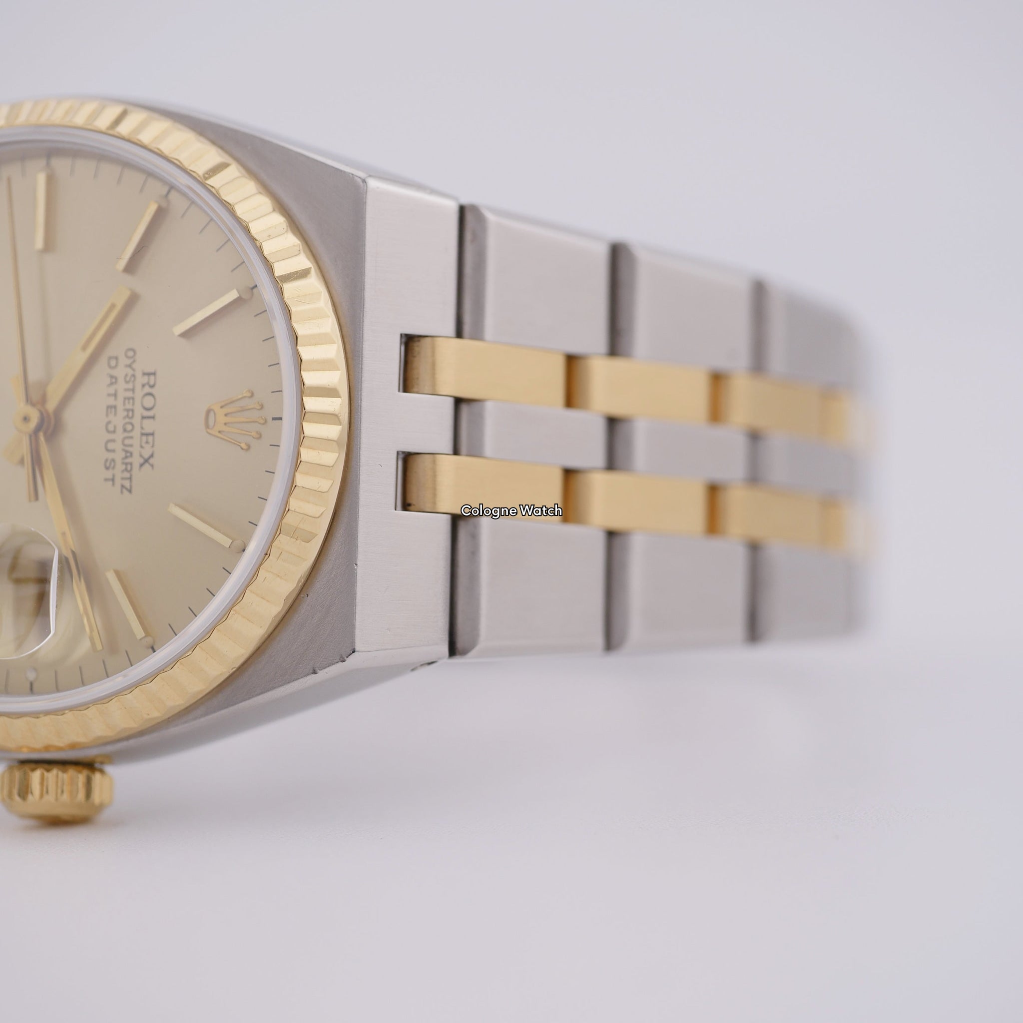 Rolex Datejust Oysterquartz Steel/Gold 17013 Service Papers