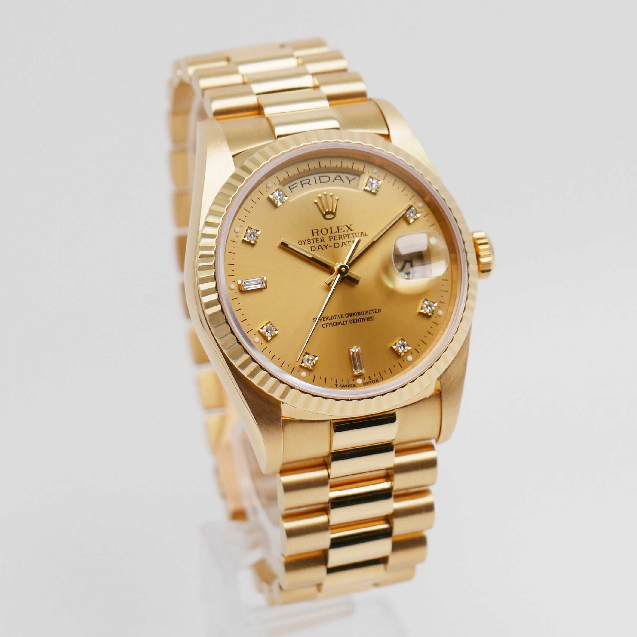 Rolex Day-Date 36 Yellow Gold 18238 - 1990