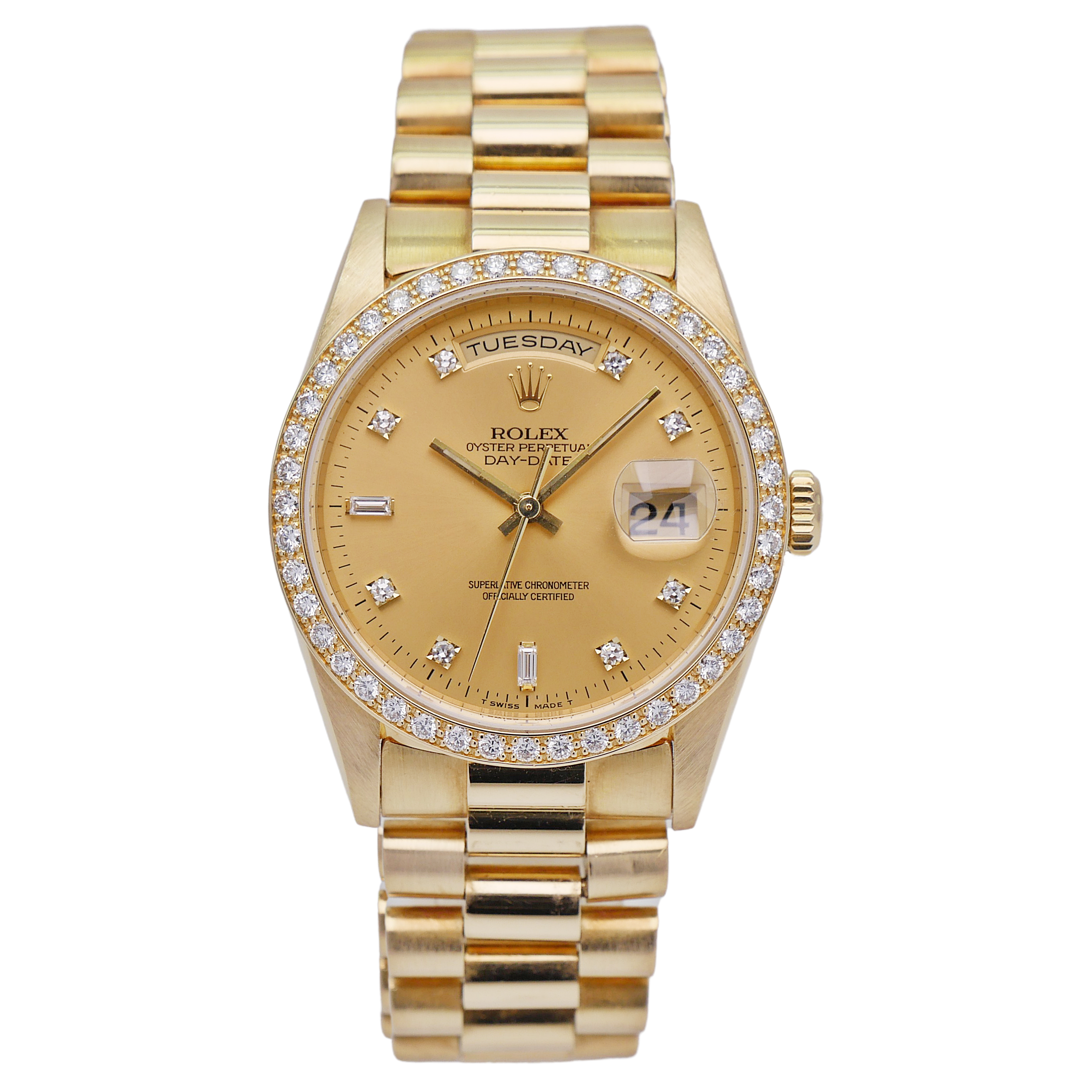Rolex Day Date Gelbgold 18348