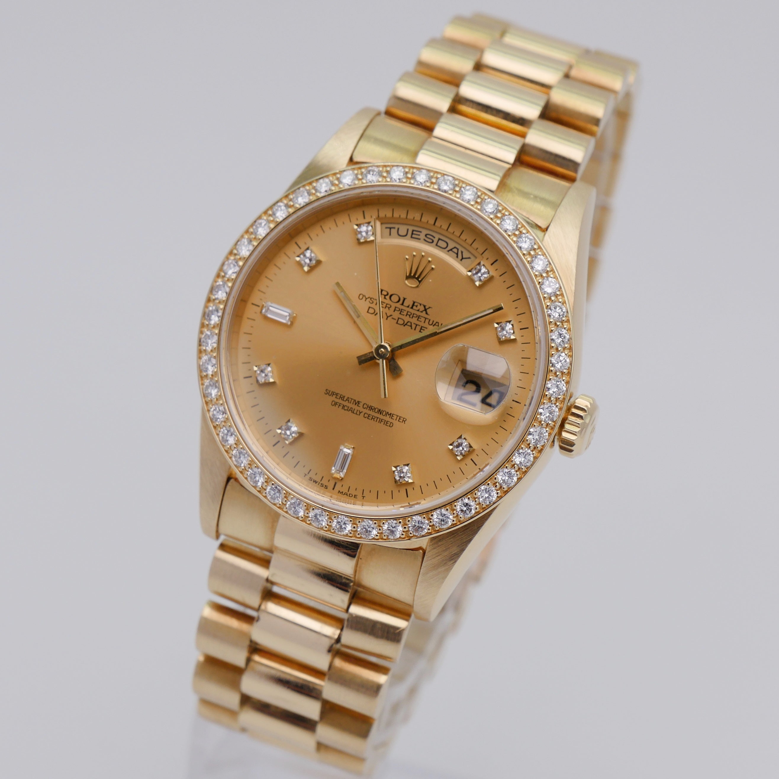 Rolex Day Date Gelbgold 18348