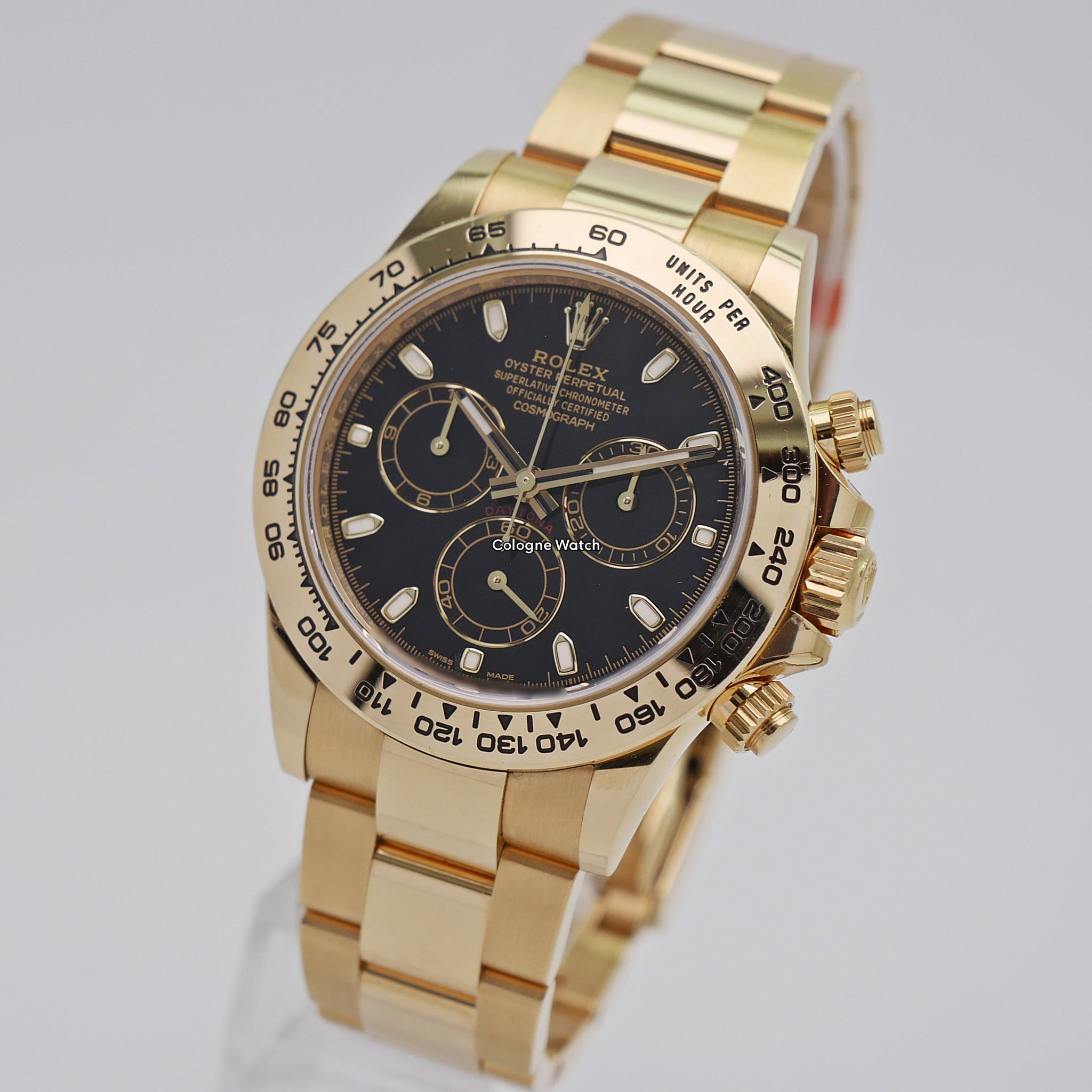 Rolex Daytona Yellow Gold 116508 - 2018