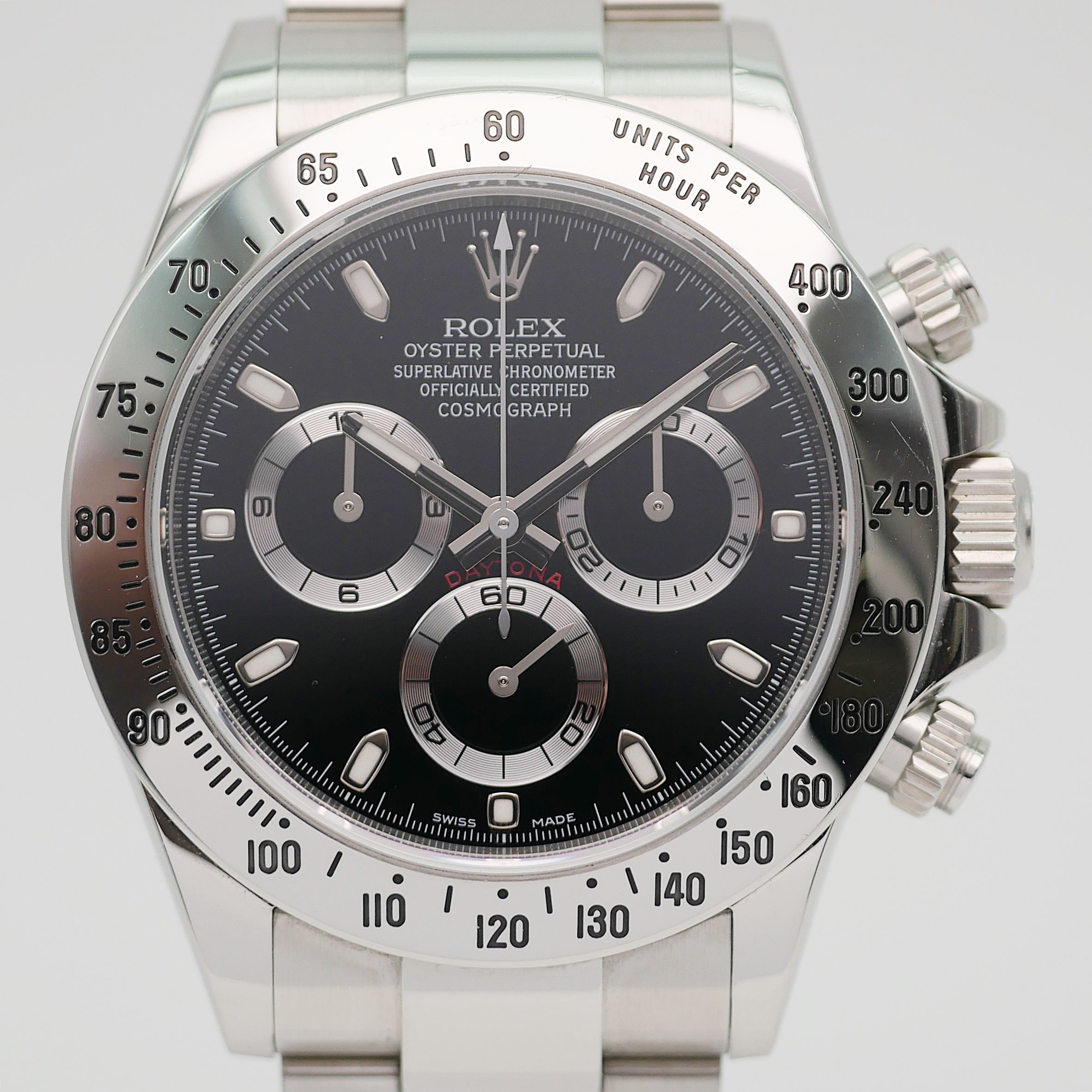 Rolex Daytona Stahl 116520 - 2015 - new buckle