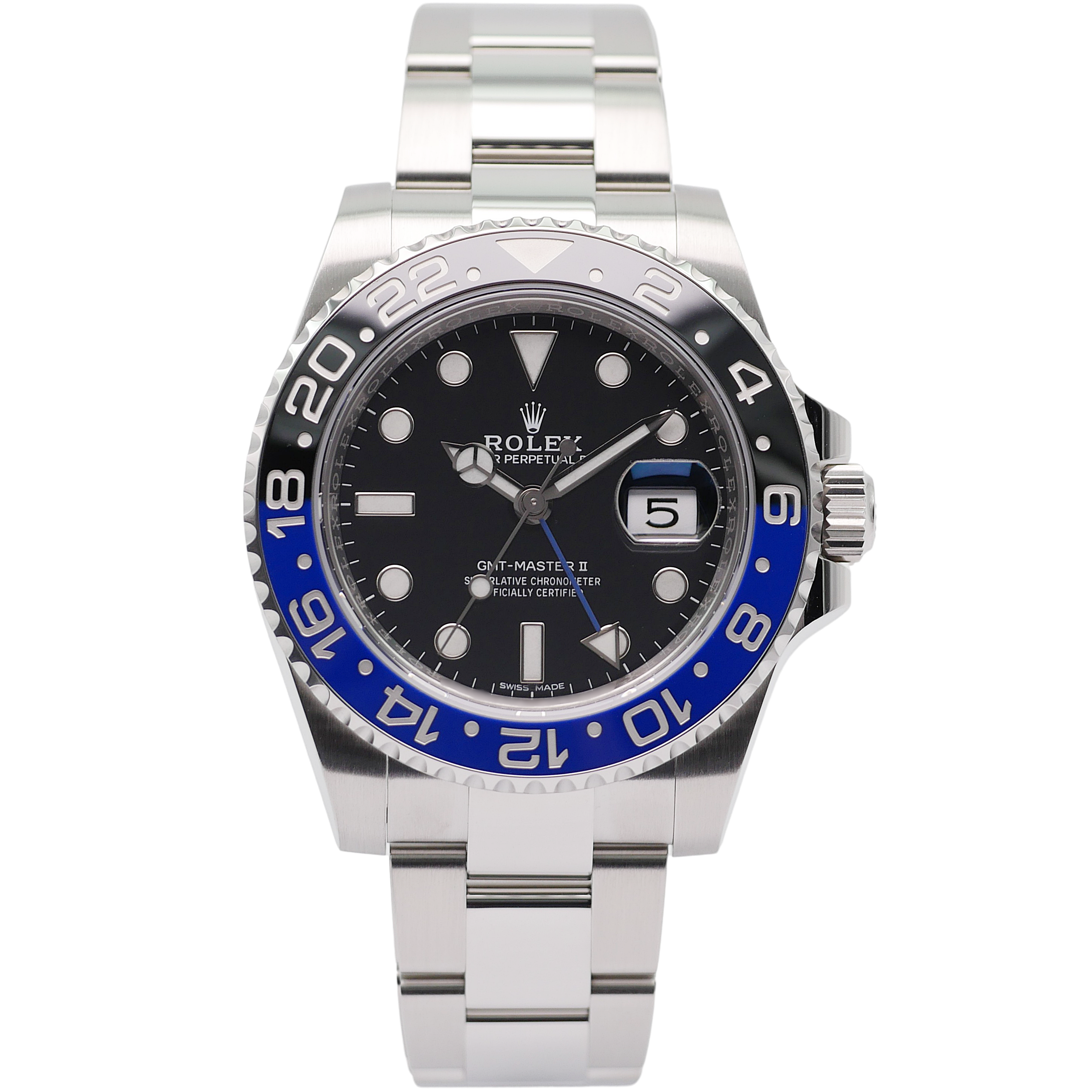 Rolex GMT-Master II Stahl 116710BLNR - 2018