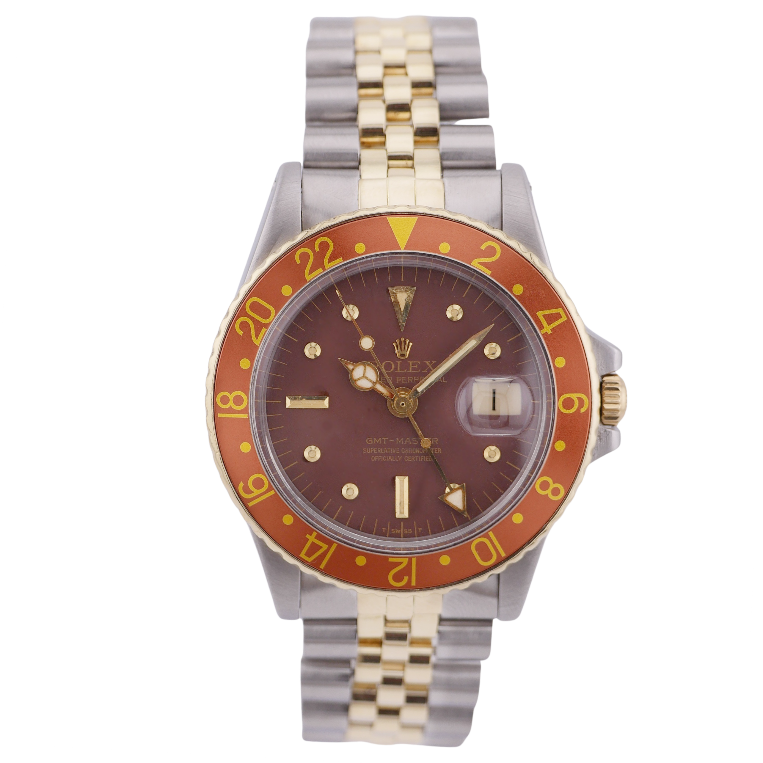 Rolex GMT-Master Steel/Gold "Rootbeer" 1675 - 1971
