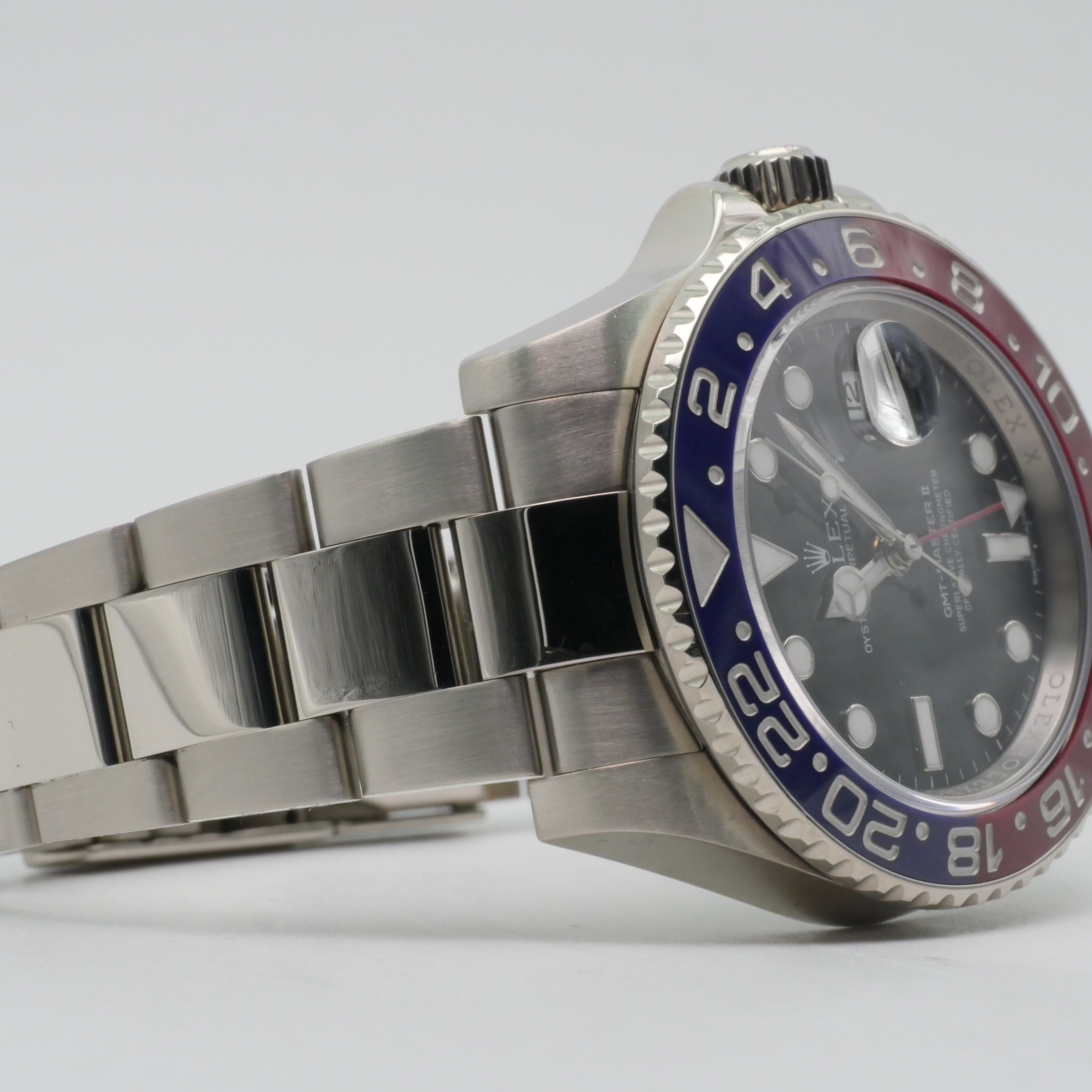 Rolex GMT Master II Weißgold "Pepsi" 116719BLRO