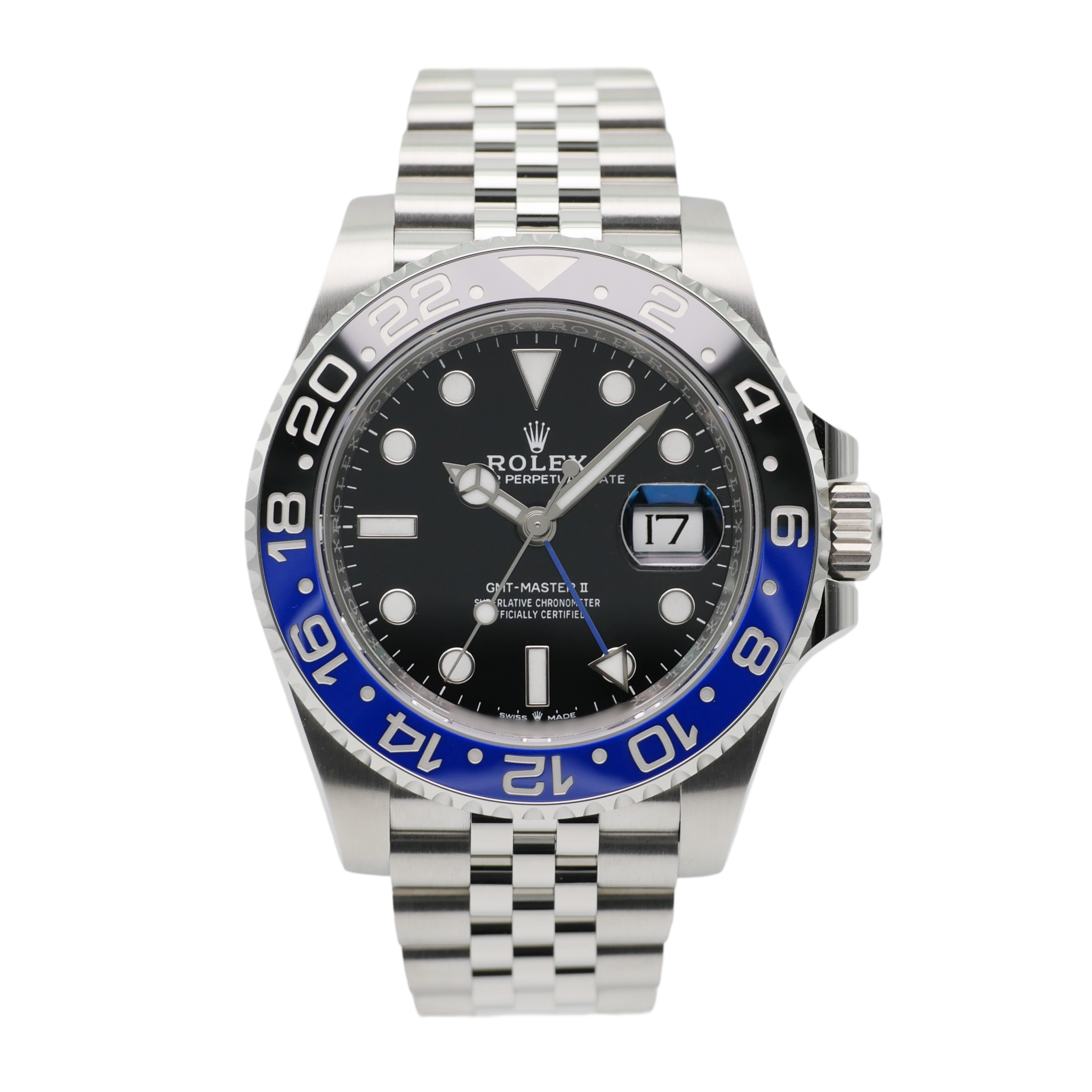 Rolex GMT-Master II Stahl 126710BLNR - 2020