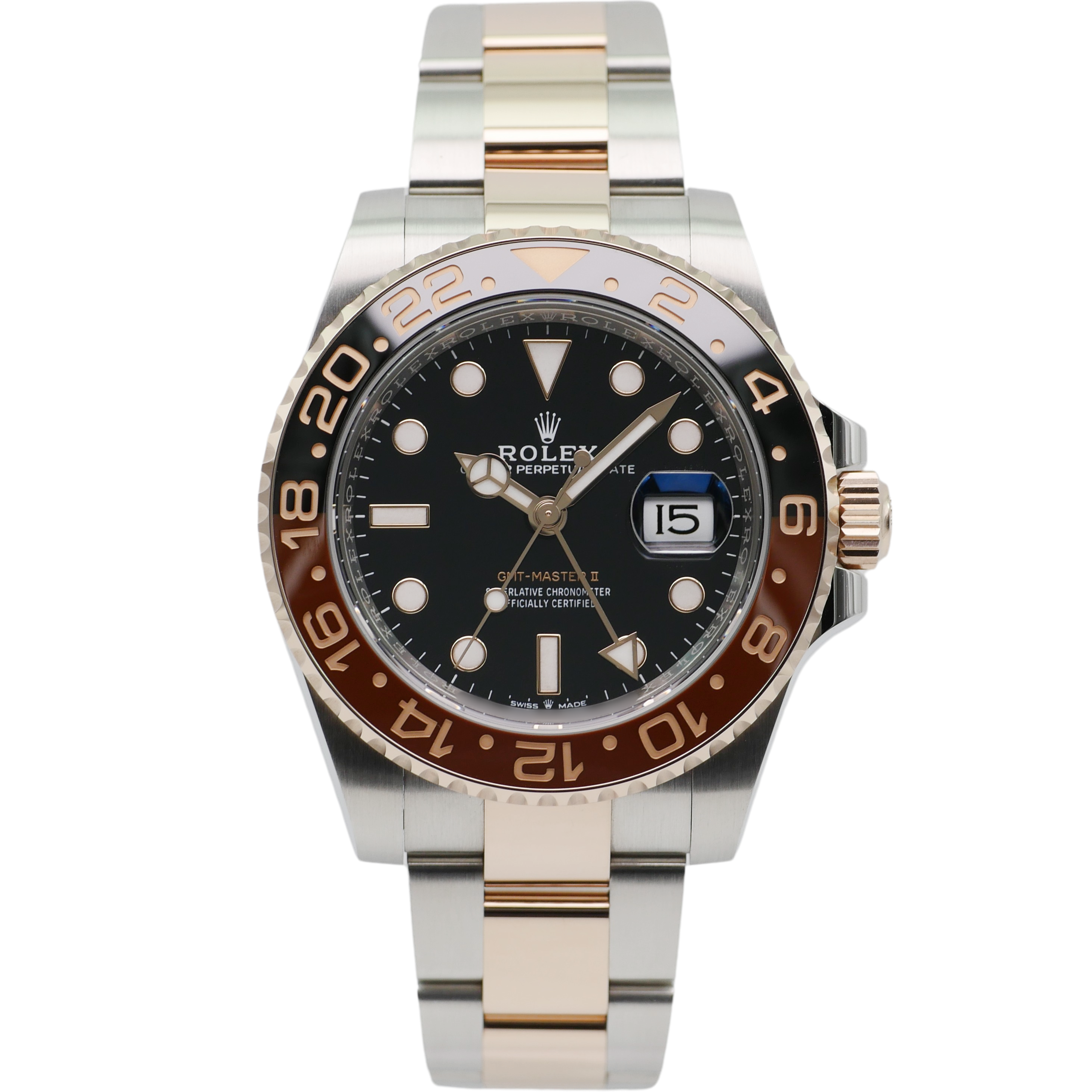 Rolex GMT-Master II Steel / Rose Gold 126711CHNR "Rootbeer" - 2023