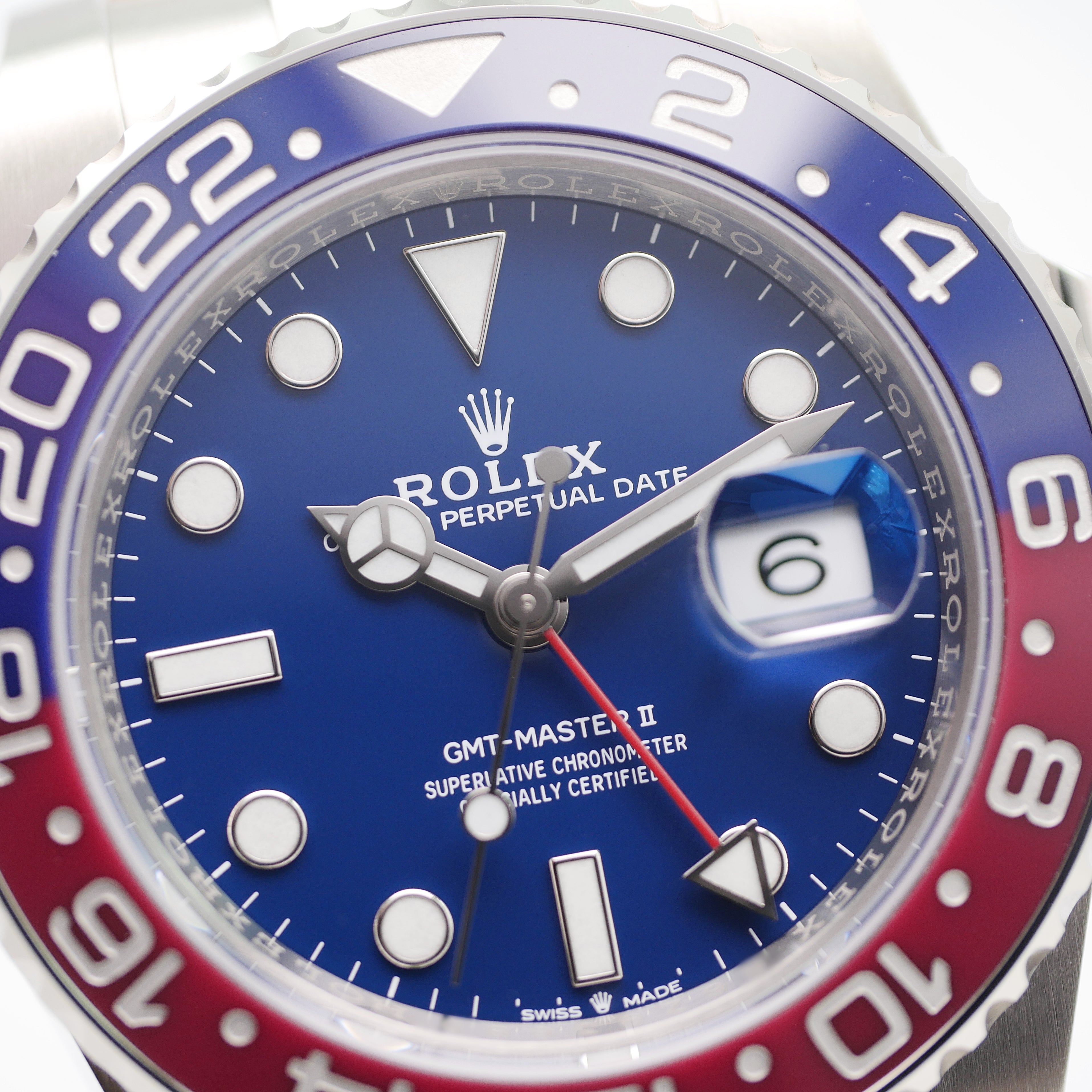 Rolex GMT-Master II White Gold 126719BLRO - 2021