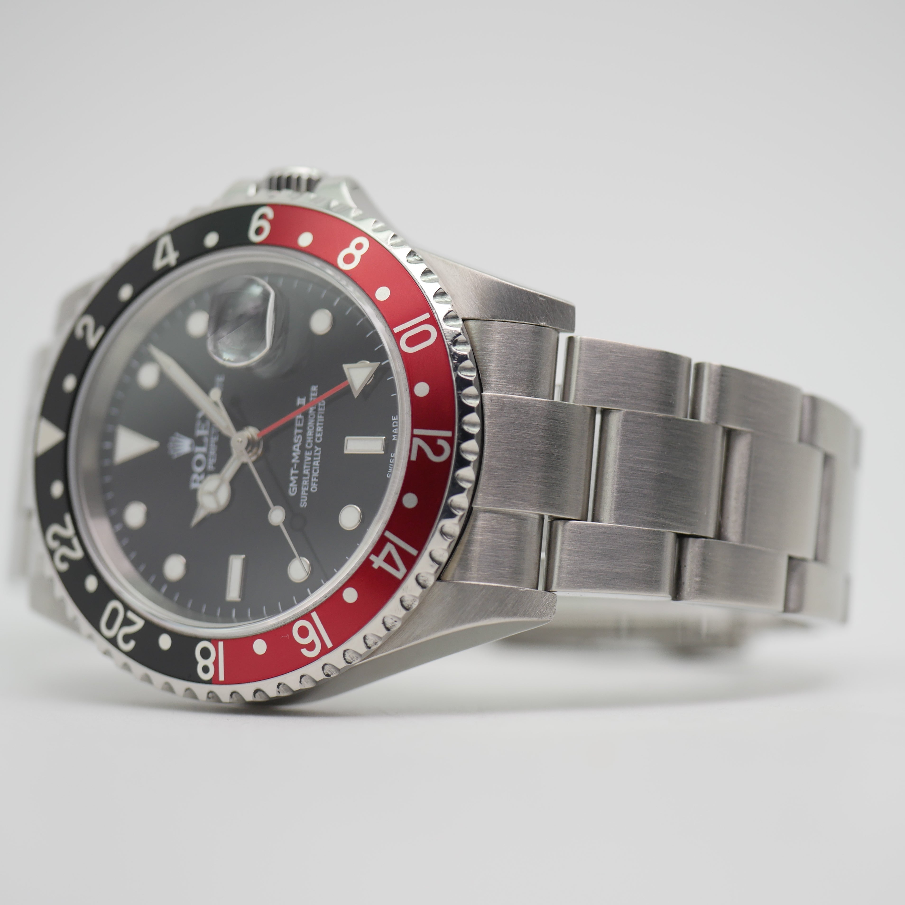 Rolex GMT-Master Steel 16700 "Coke" - 1999