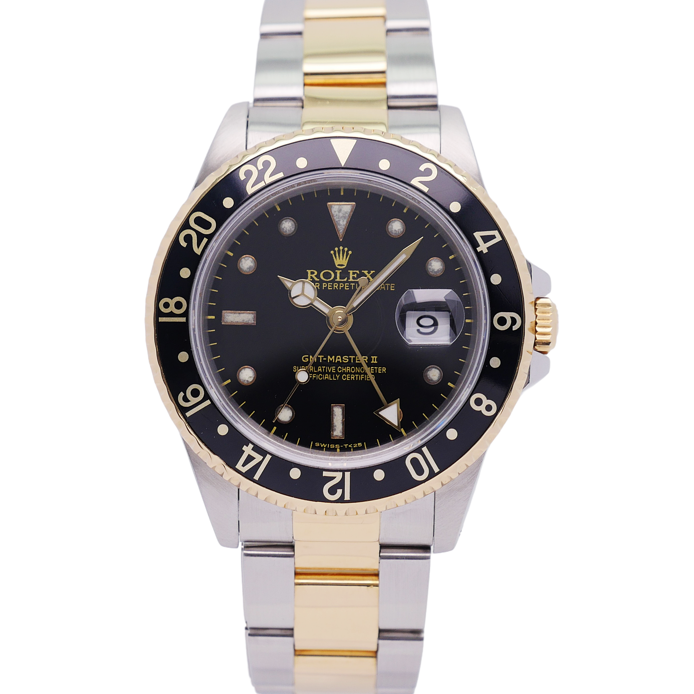 Rolex GMT Master II Stahl/Gelbgold 16713