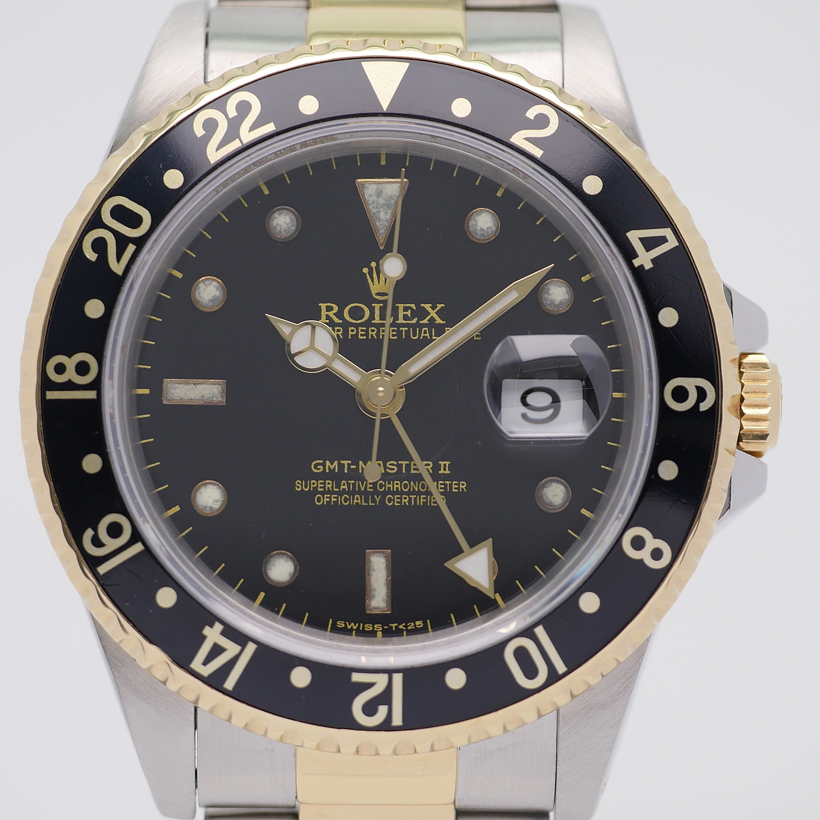 Rolex GMT Master II Stahl/Gelbgold 16713