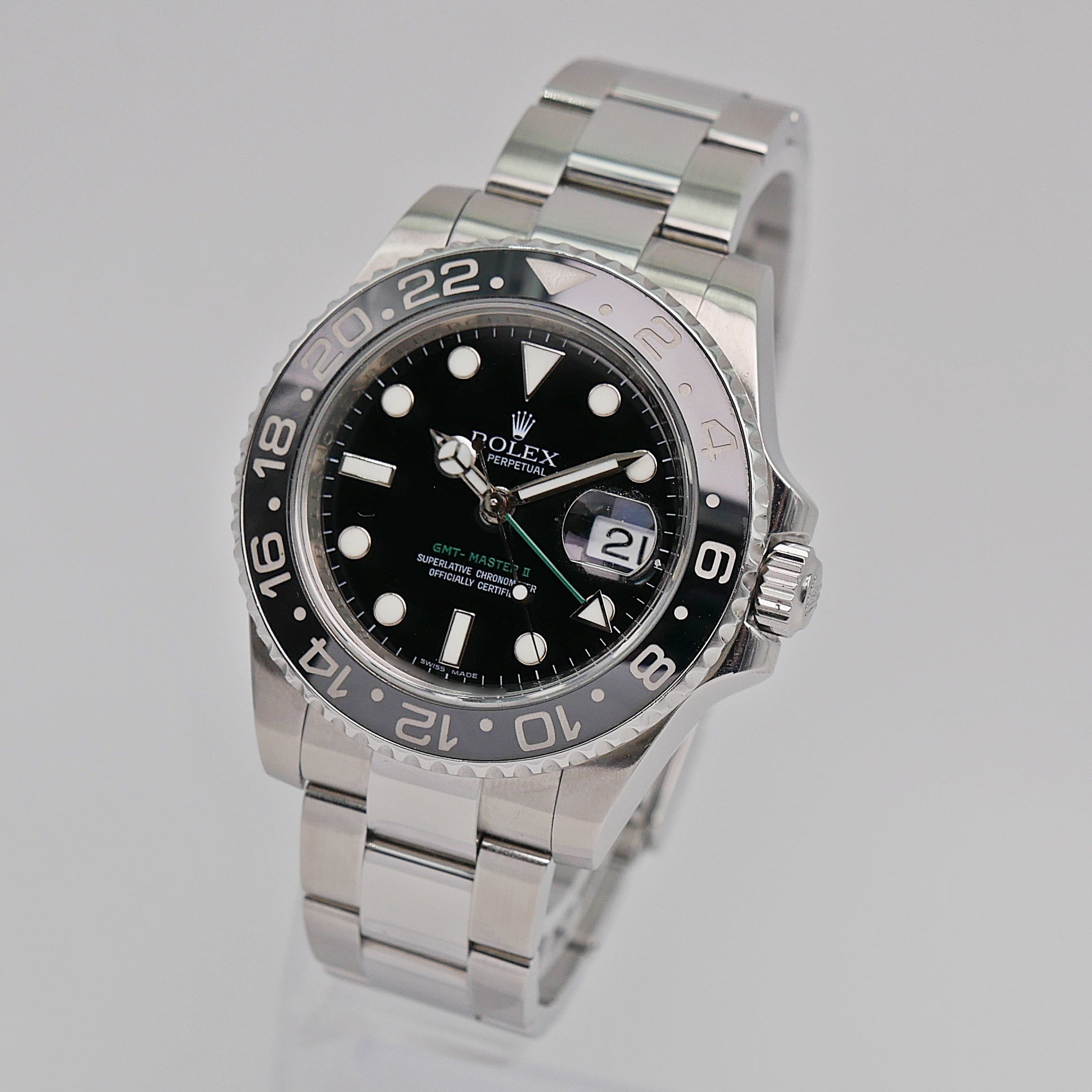 Rolex GMT Master II Stahl 116710LN - 2009