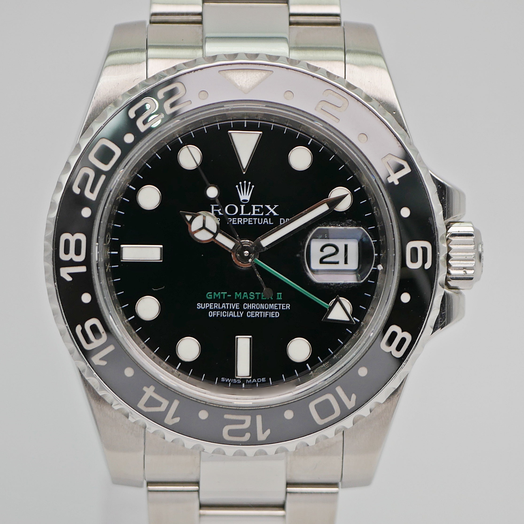 Rolex GMT Master II Stahl 116710LN - 2009