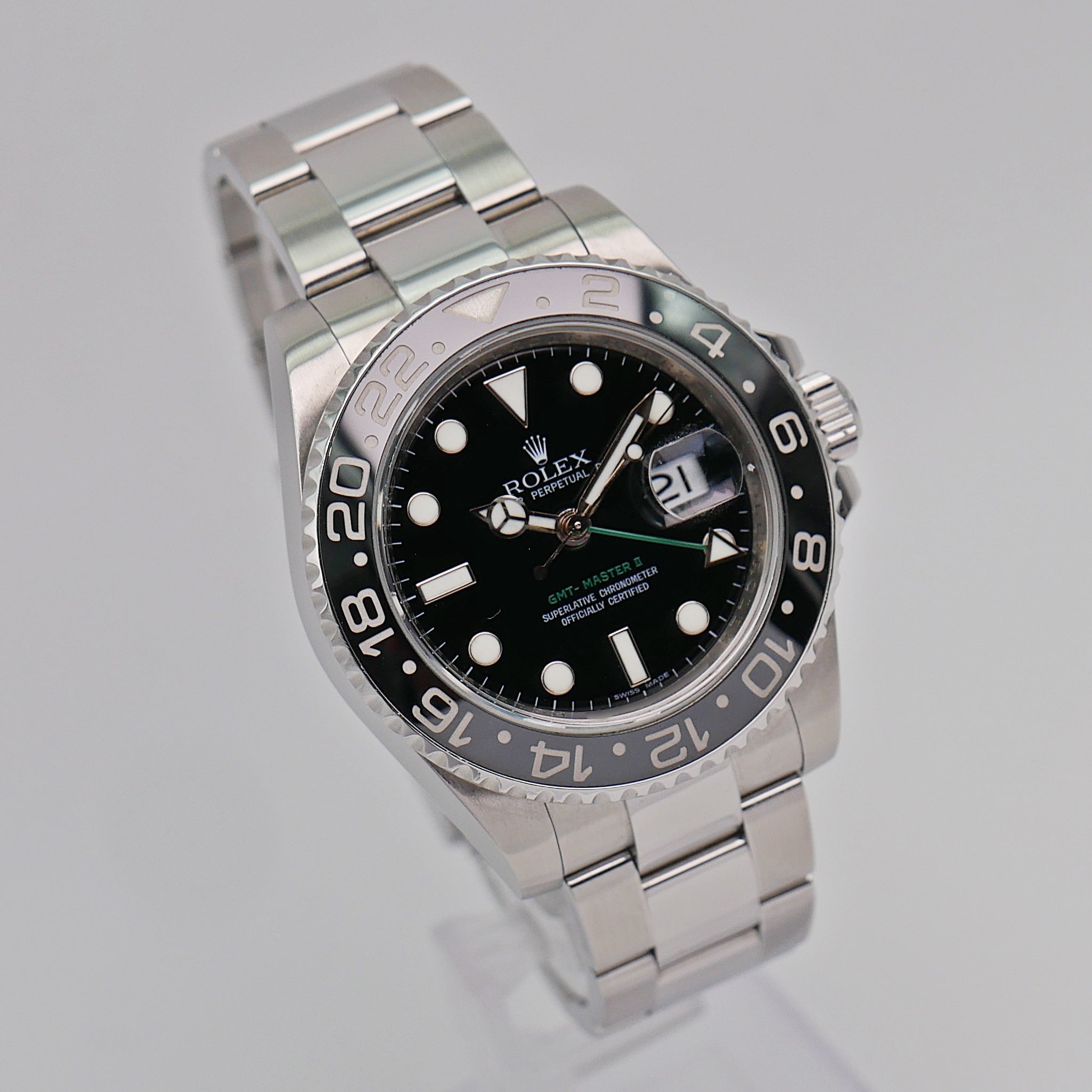 Rolex GMT Master II Stahl 116710LN - 2009