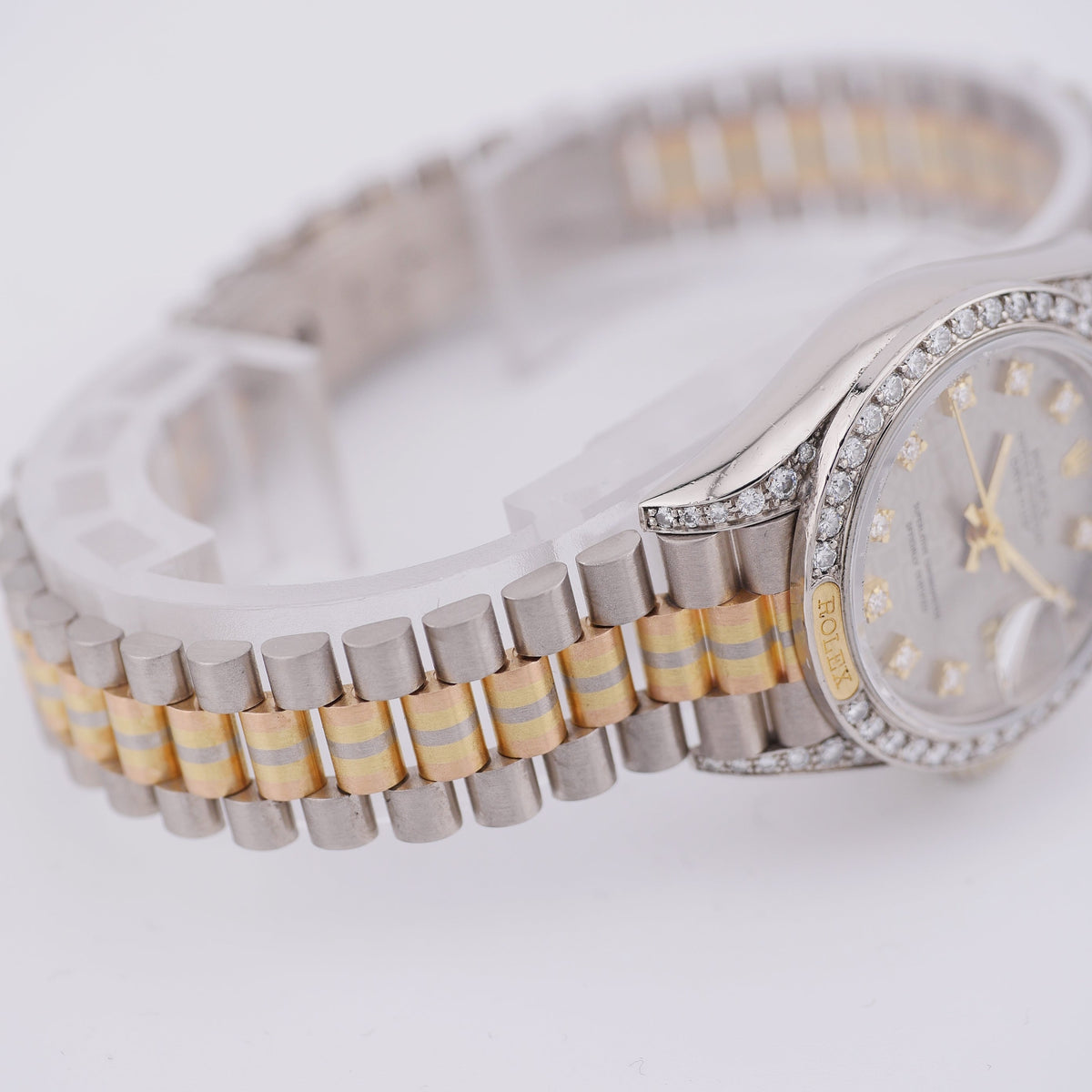 Rolex Lady-Datejust 26 Tridor Dreifarbgold 69159 - 1986 "Factory Setting"
