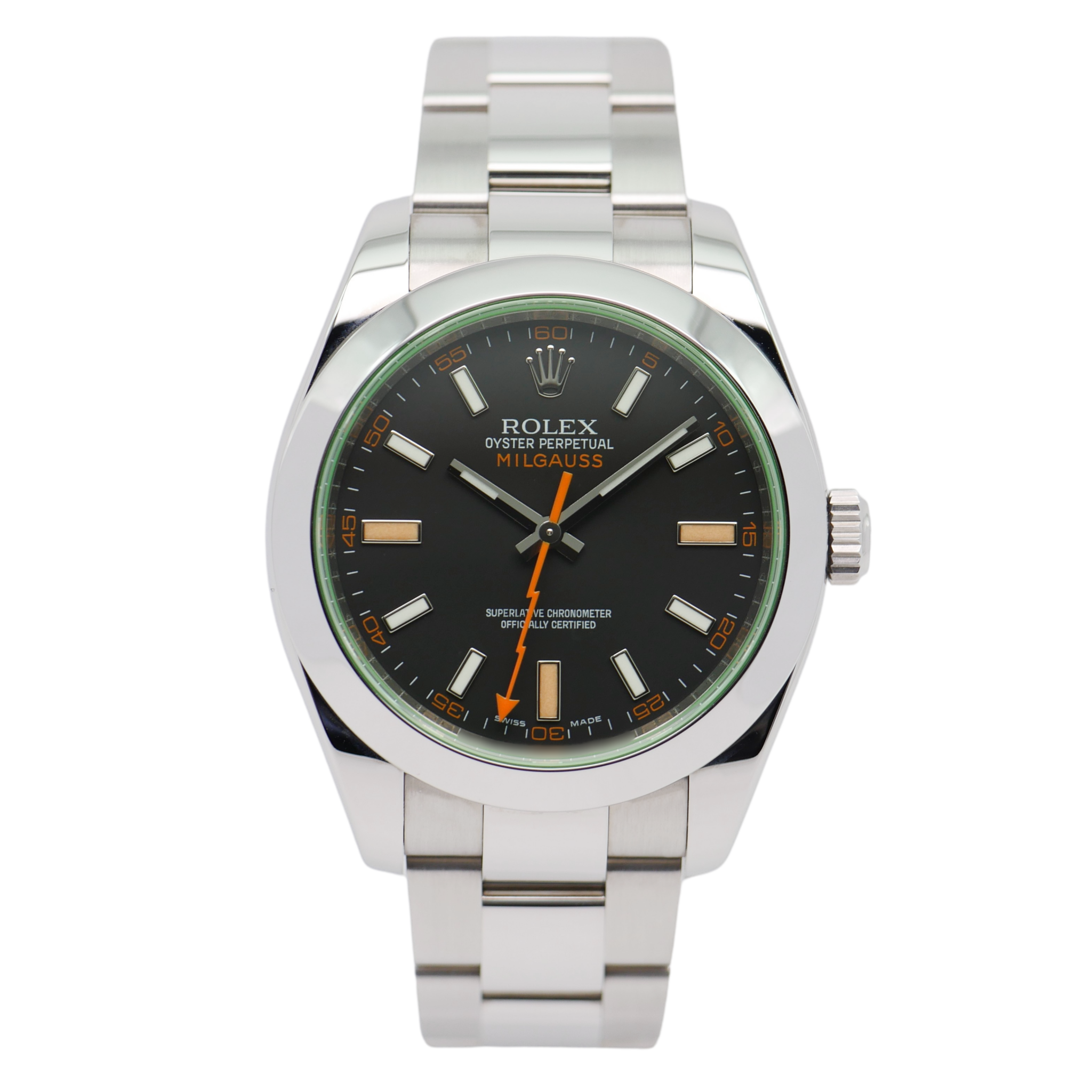 Rolex Milgauss Stahl 116400GV - 2016