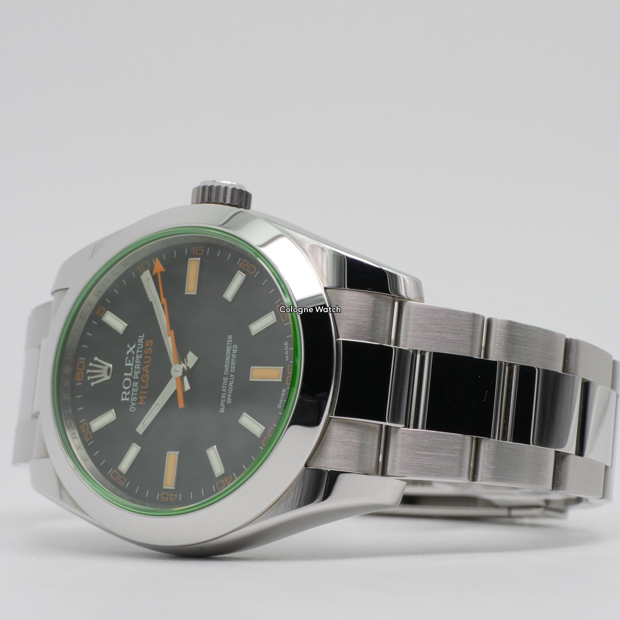 Rolex Milgauss Stahl 116400GV - 2016