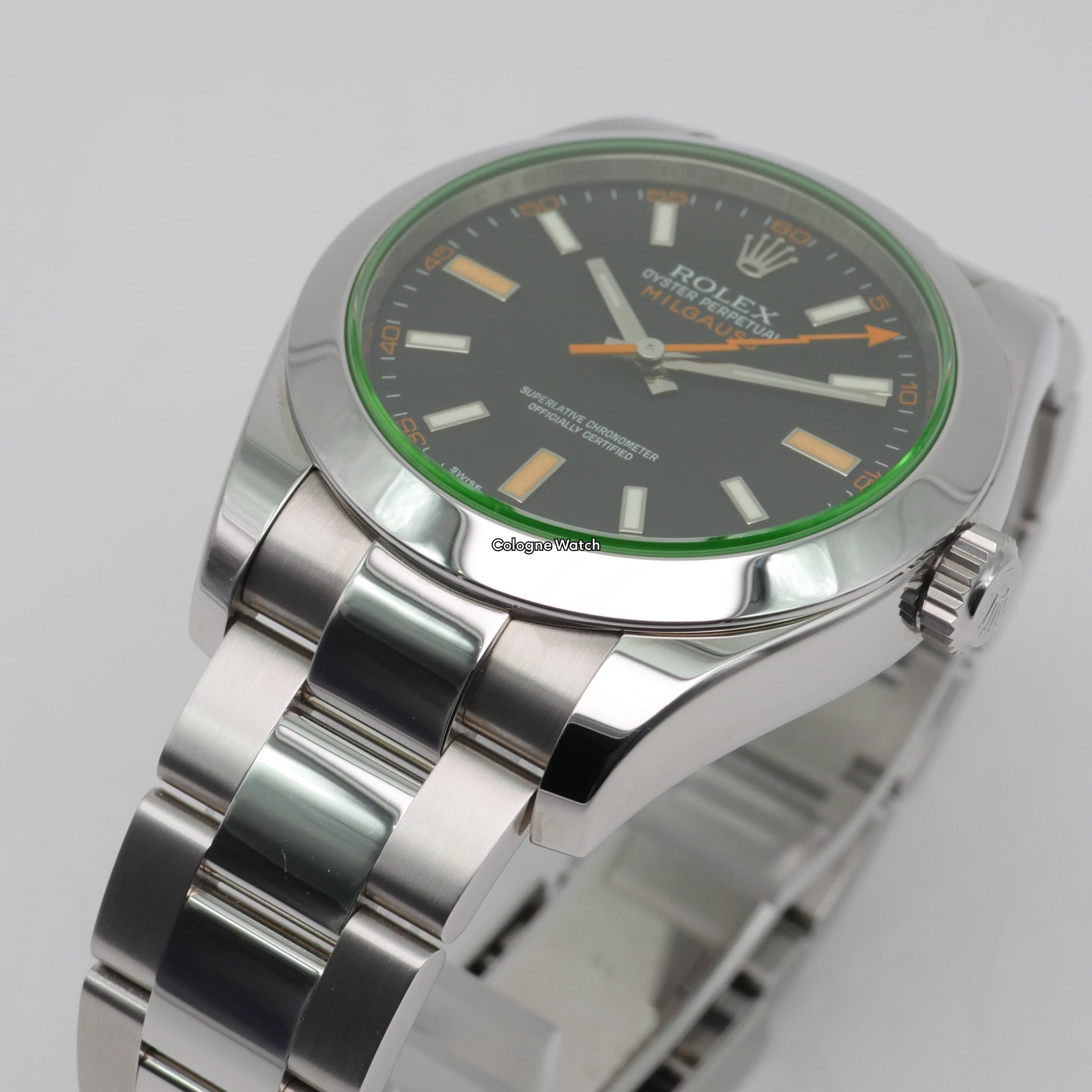 Rolex Milgauss Stahl 116400GV - 2016