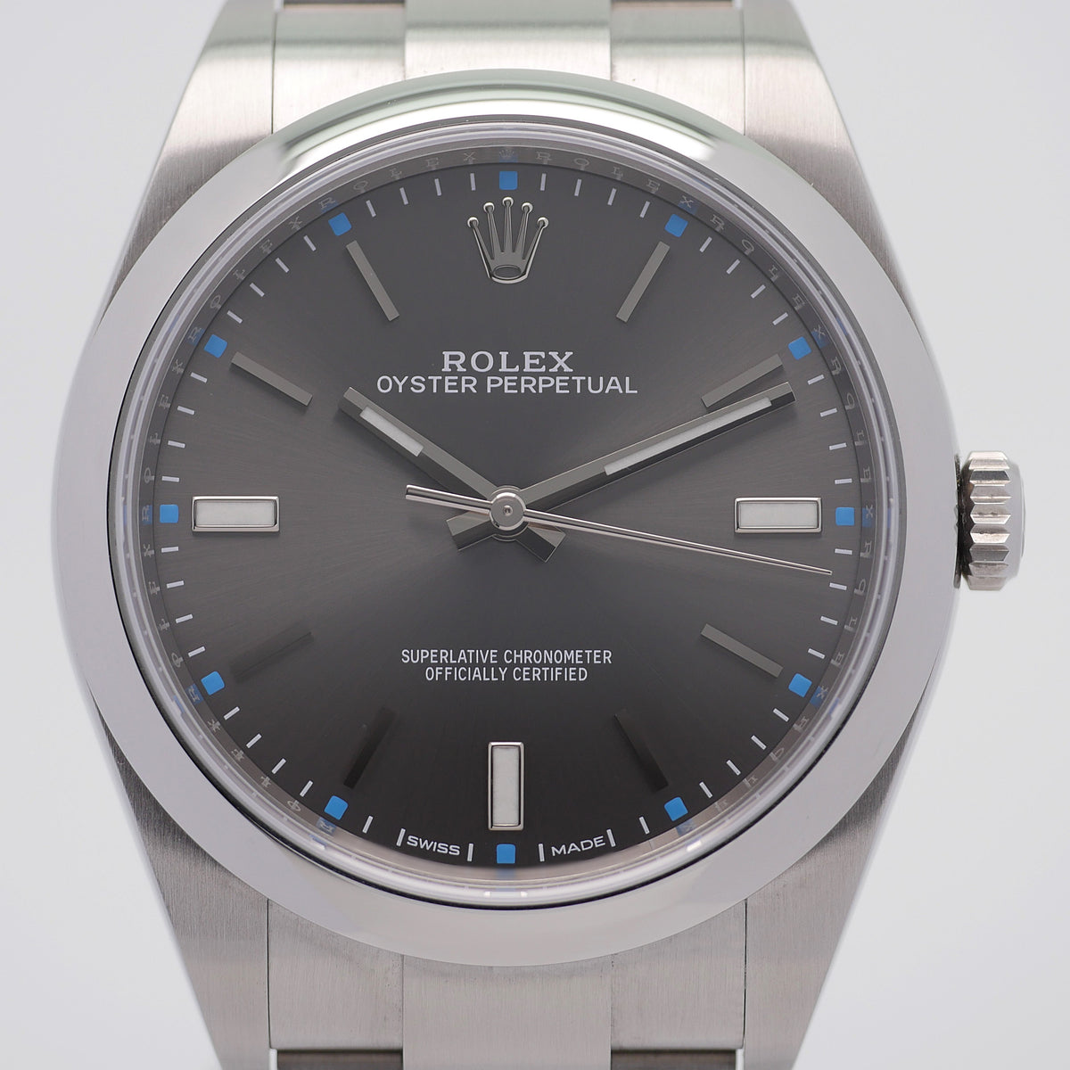Rolex Oyster Perpetual 39 Stahl 114300 - 2015
