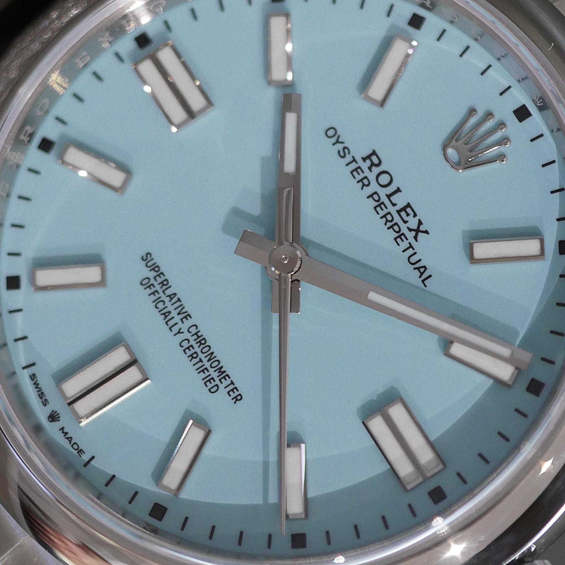 Rolex Oyster Perpetual 41 Stahl 124300 - 2021