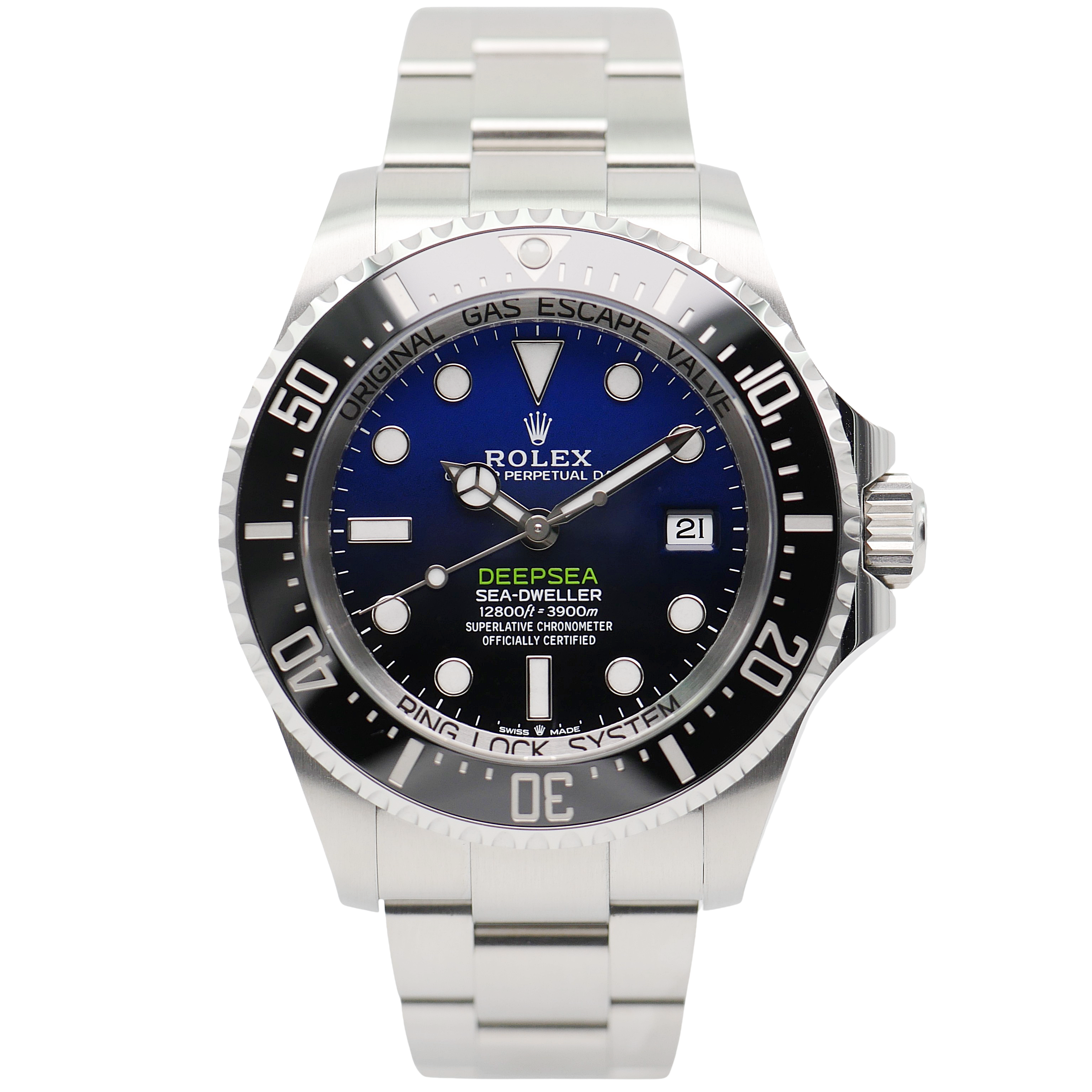 Rolex Sea-Dweller Deepsea D.-Blue Stahl 136660 - 2022