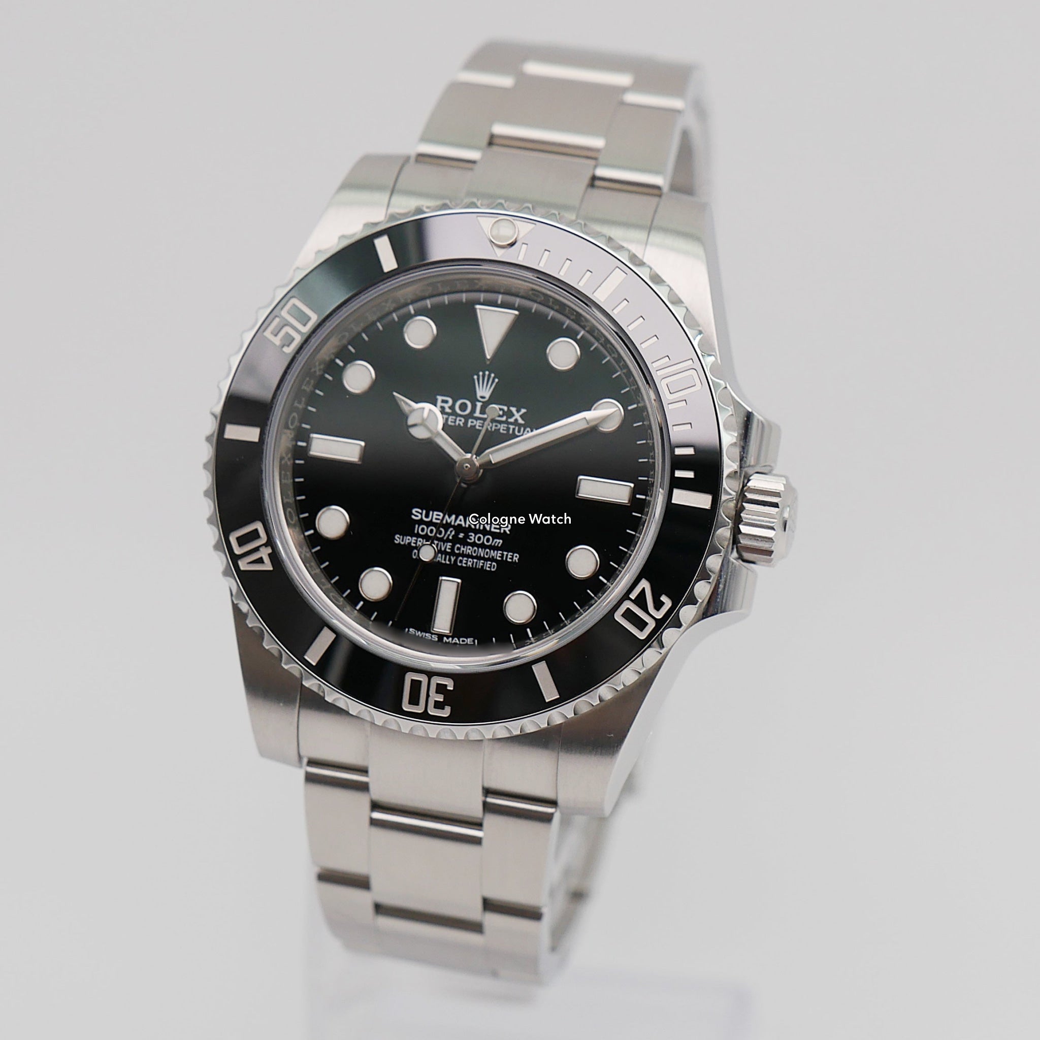 Rolex Submariner No Date 114060 - 2016