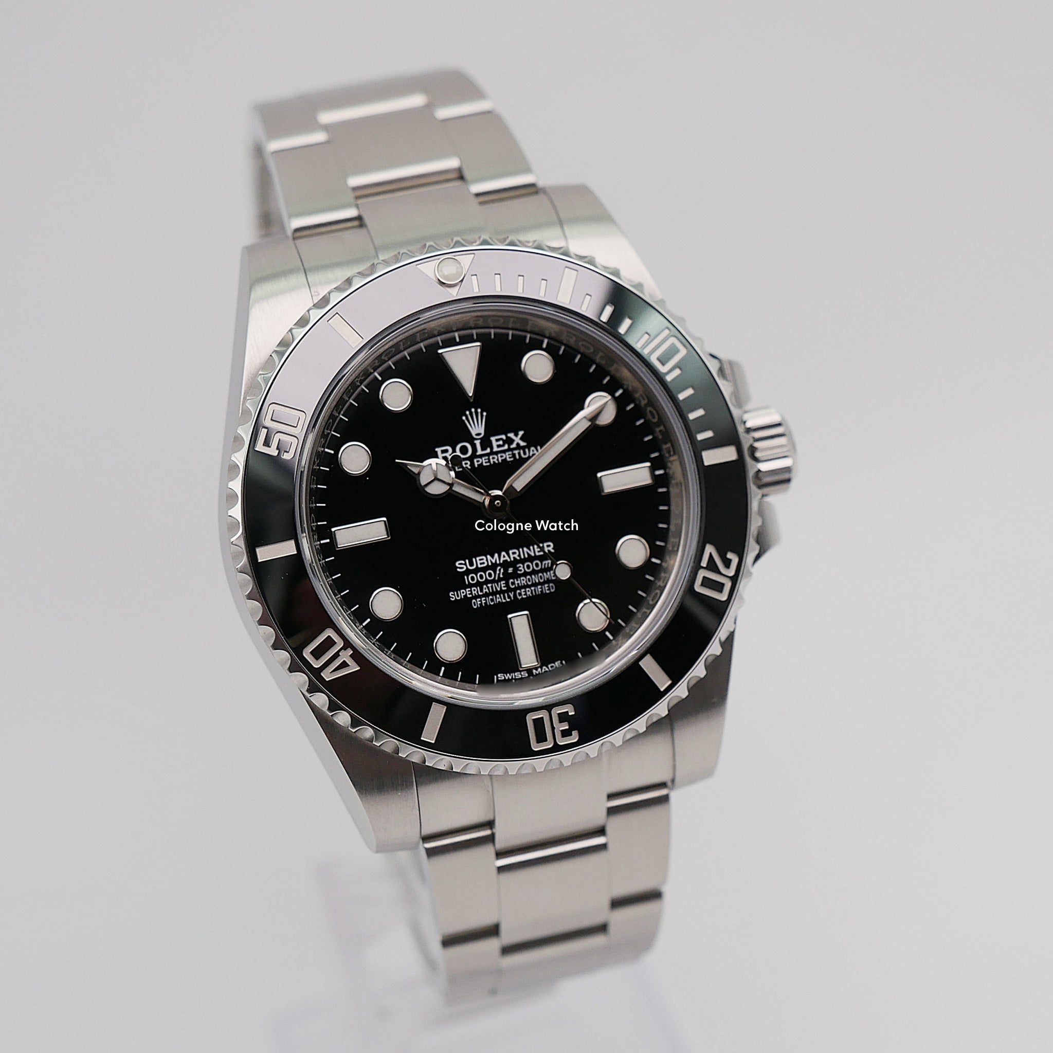 Rolex Submariner No Date 114060 - 2016