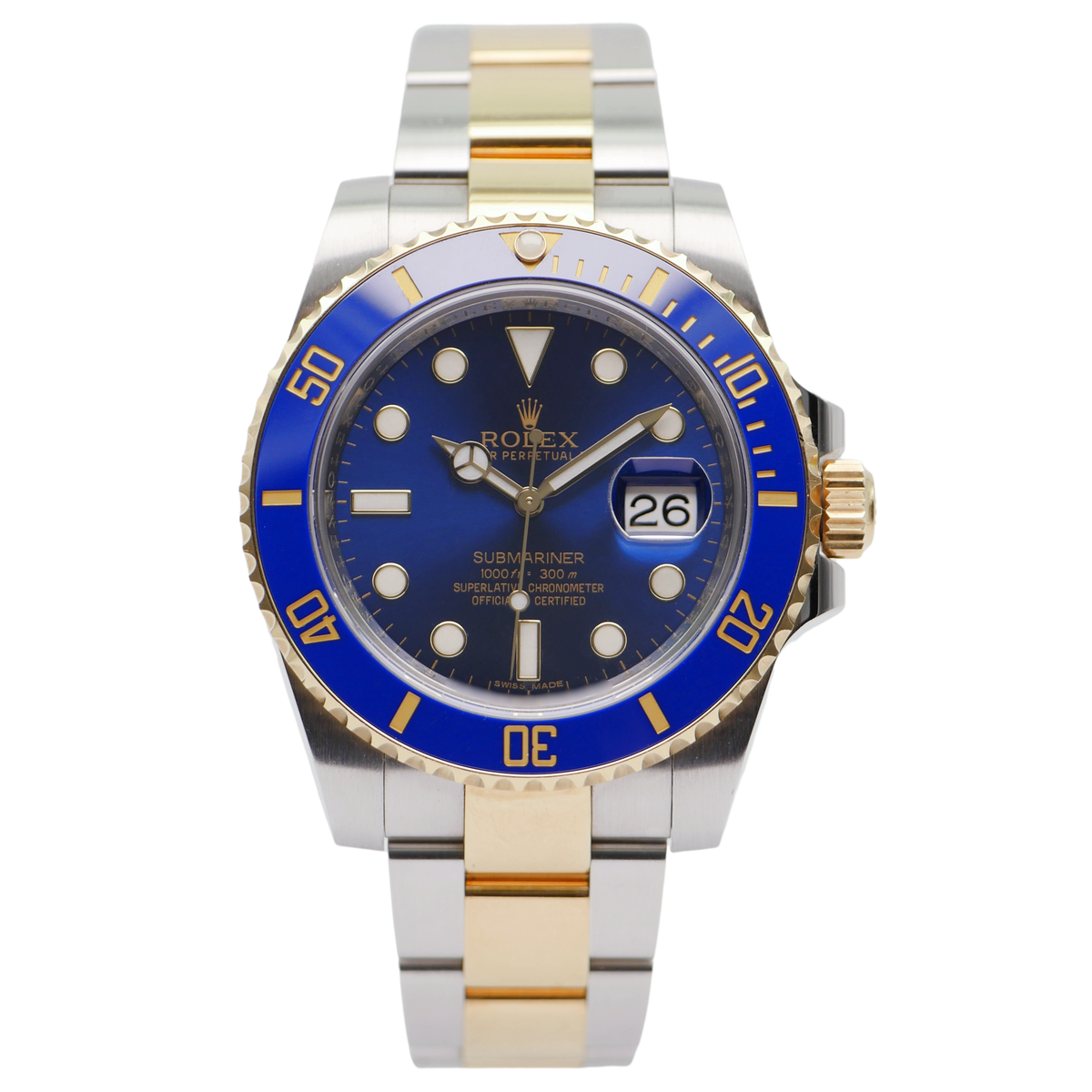Rolex Submariner Date Stahl / Gelbgold 116613LB Only Watch