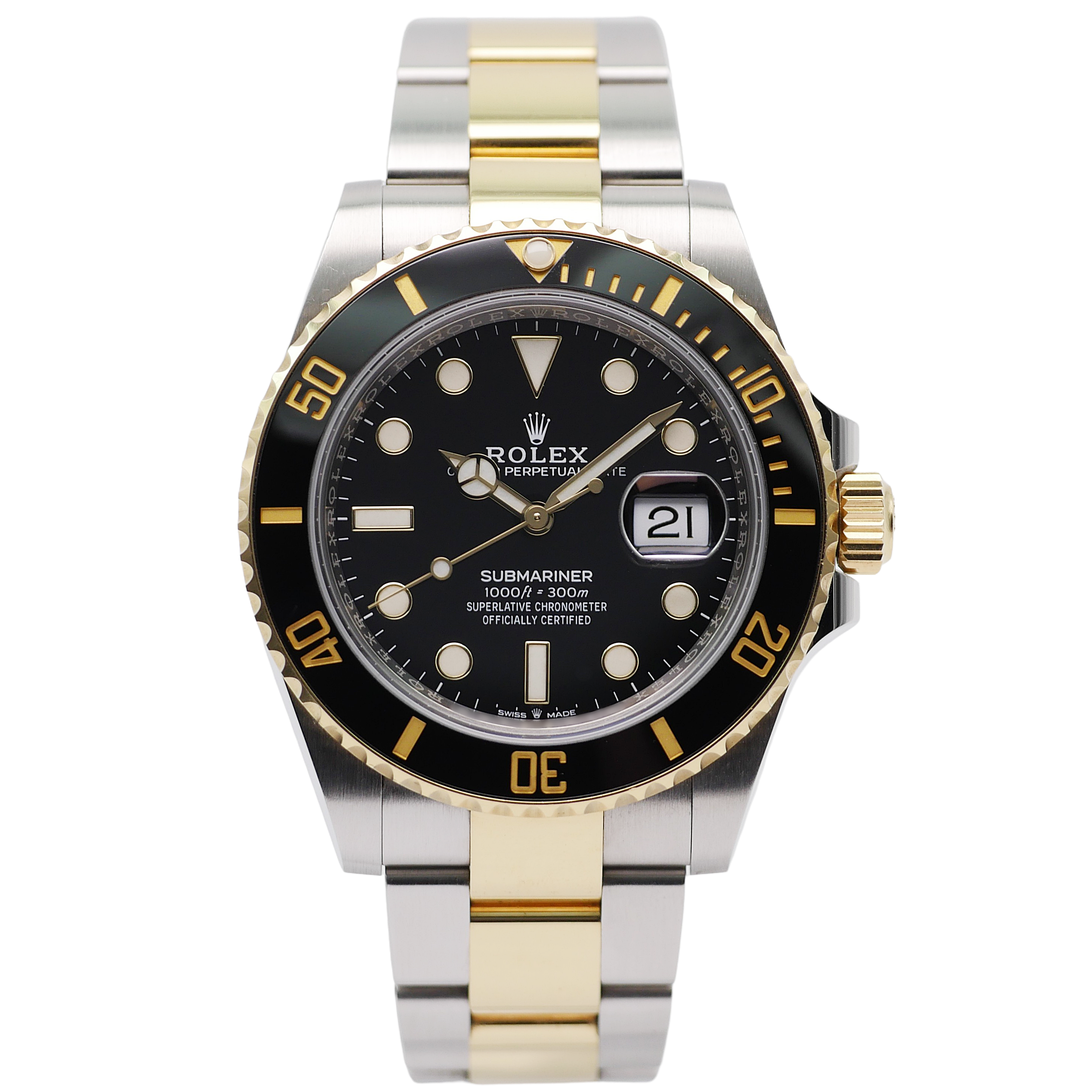 Rolex Submariner 41 Stahl/Gelbgold 126613LN - 2023