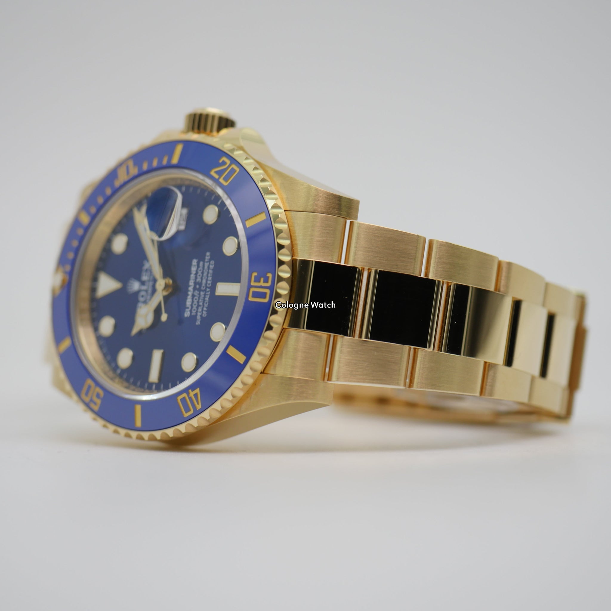 Rolex Submariner 41 Yellow Gold 126618LN - 2021
