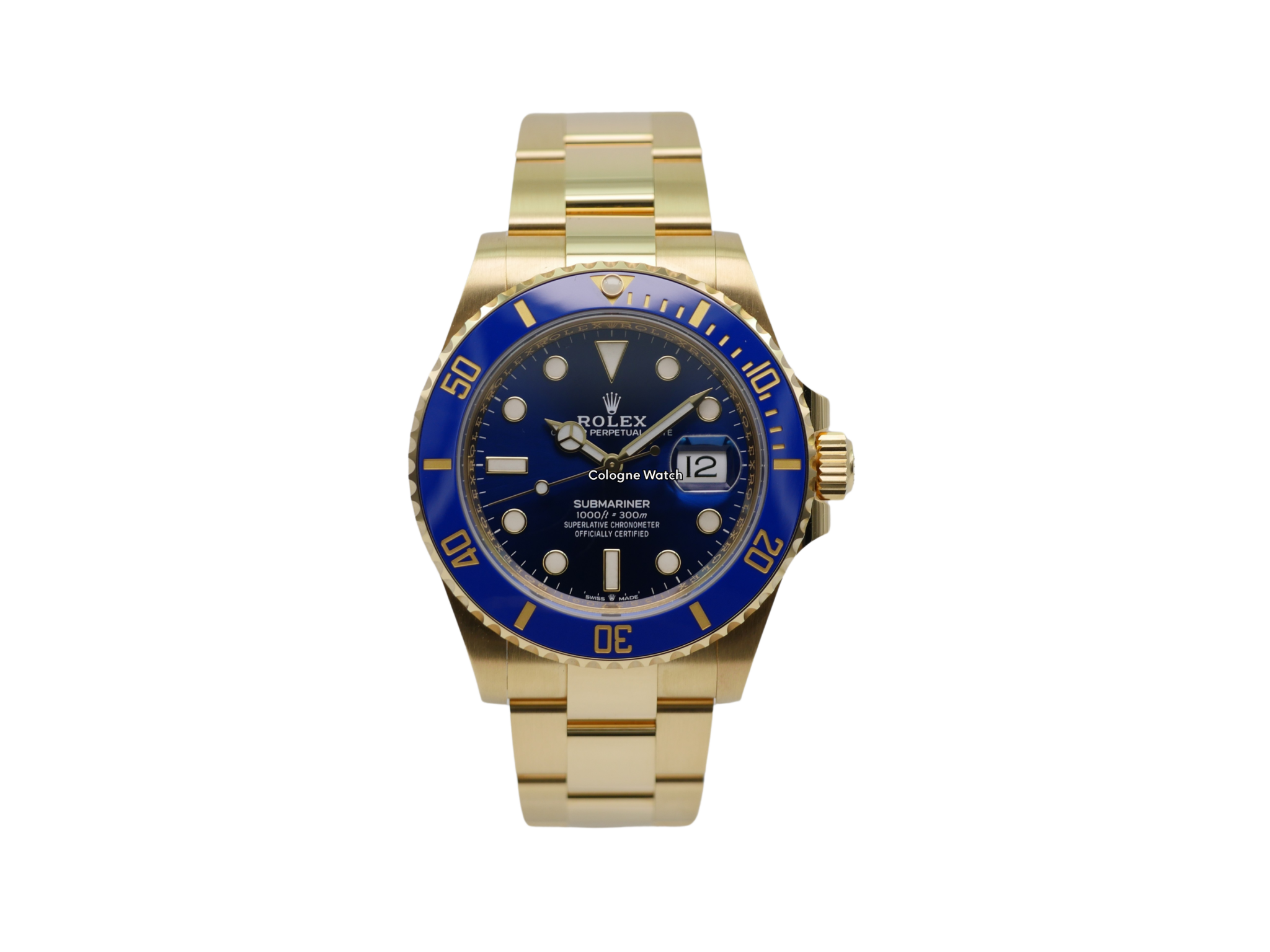 Rolex Submariner 41 Yellow Gold 126618LN - 2021