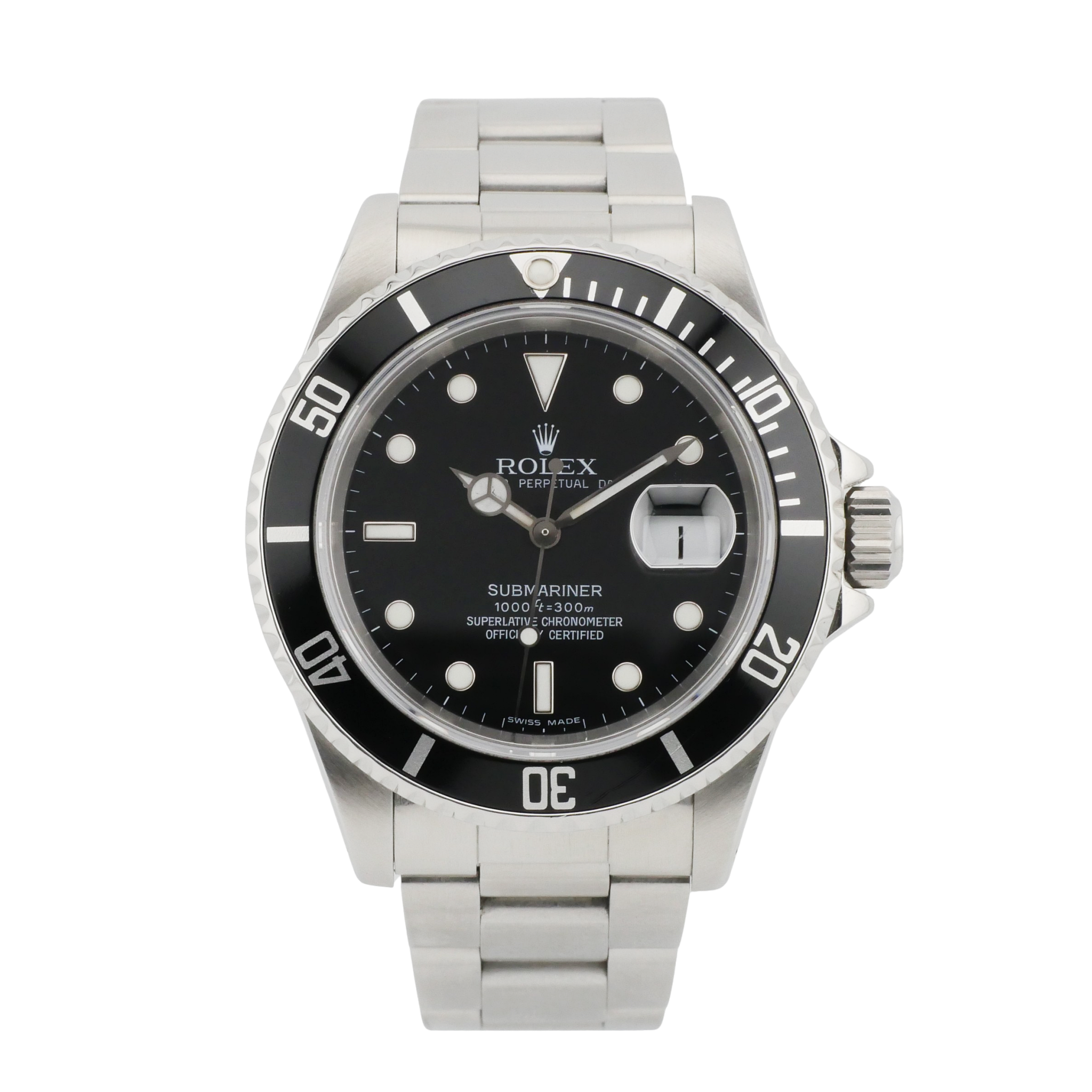 Rolex Submariner Date Stahl 16610 - 1991