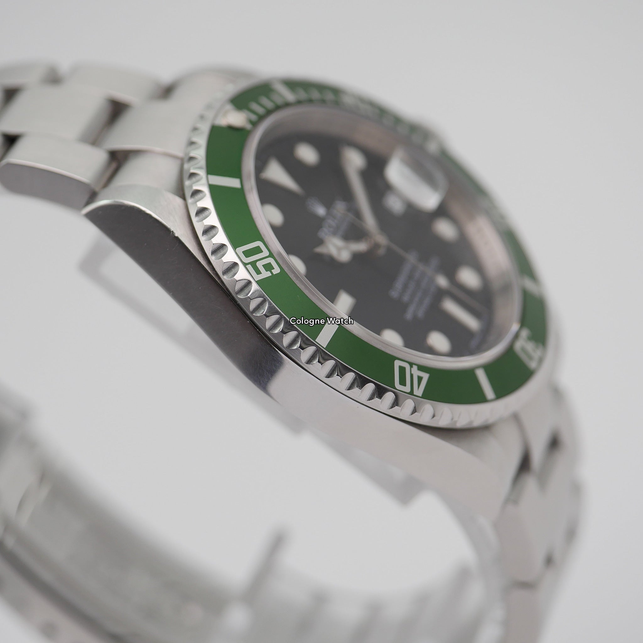 Rolex Submariner "Kermit" Stahl 16610LV - 2009