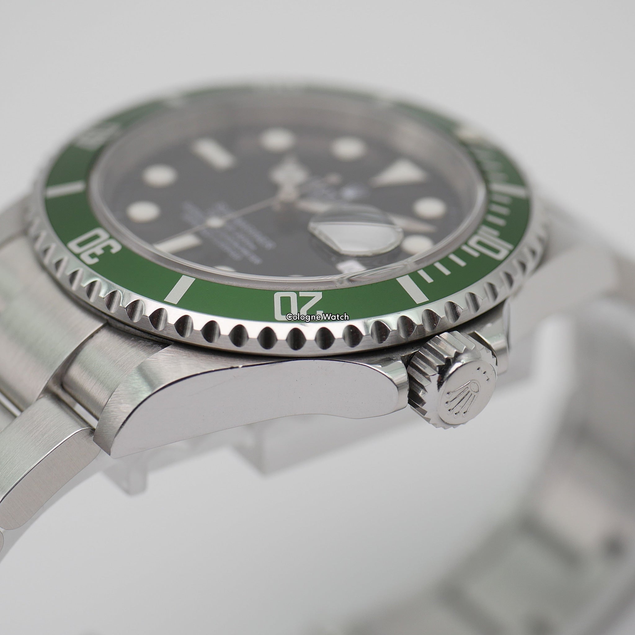 Rolex Submariner "Kermit" Stahl 16610LV - 2009