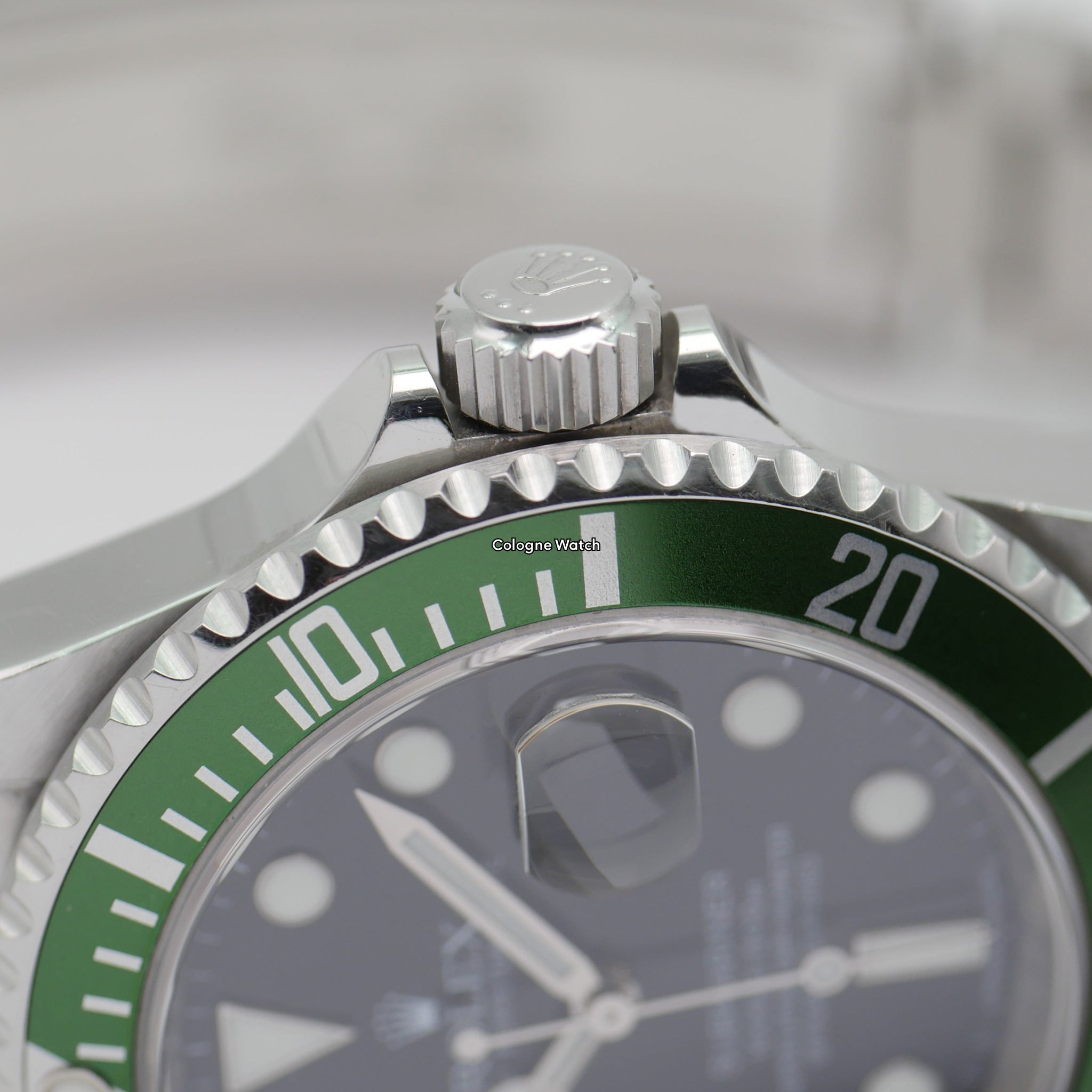 Rolex Submariner "Kermit" Stahl 16610LV - 2009