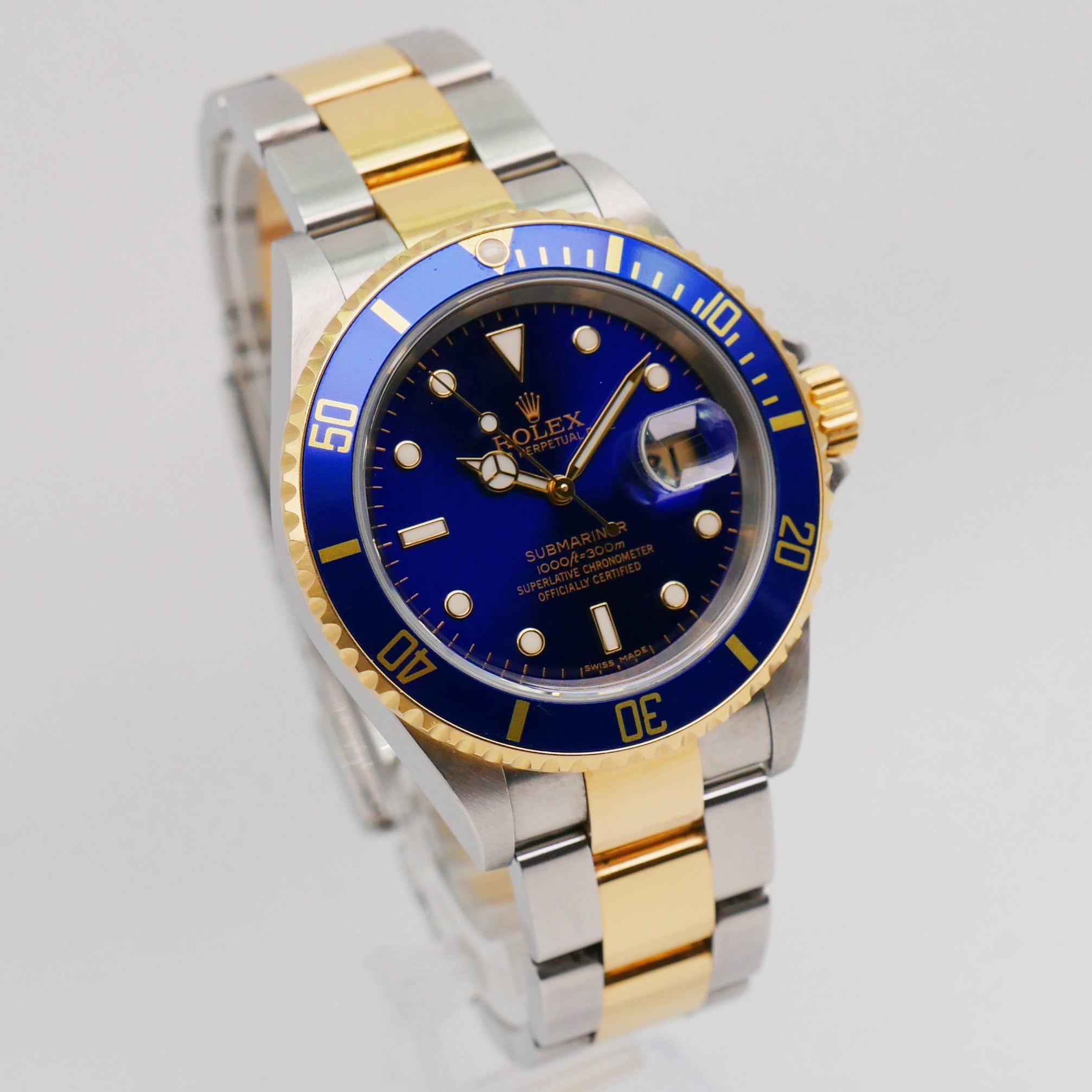 Rolex Submariner Date Steel / Gold 16613 - 1993