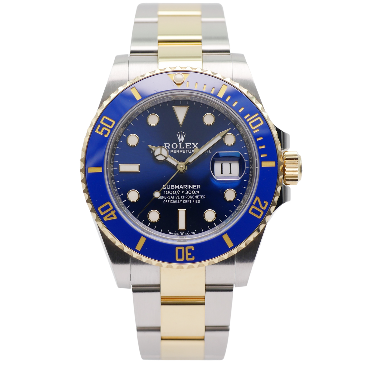 Rolex Submariner Date Stahl / Gold 126613LB "Bluesy" - 2022