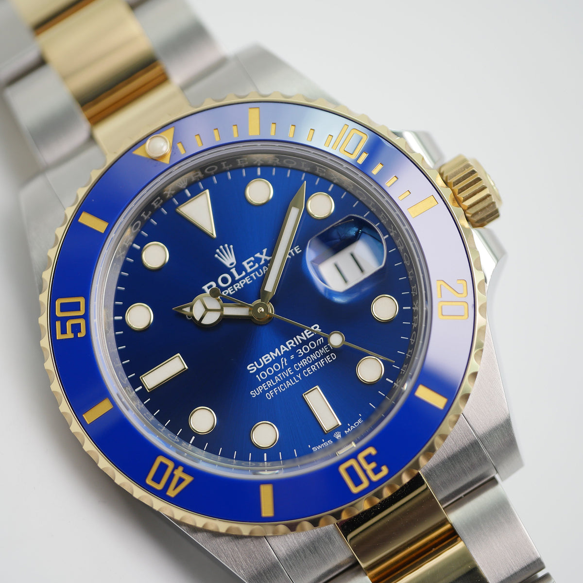 Rolex Submariner Date Stahl / Gold 126613LB "Bluesy" - 2022