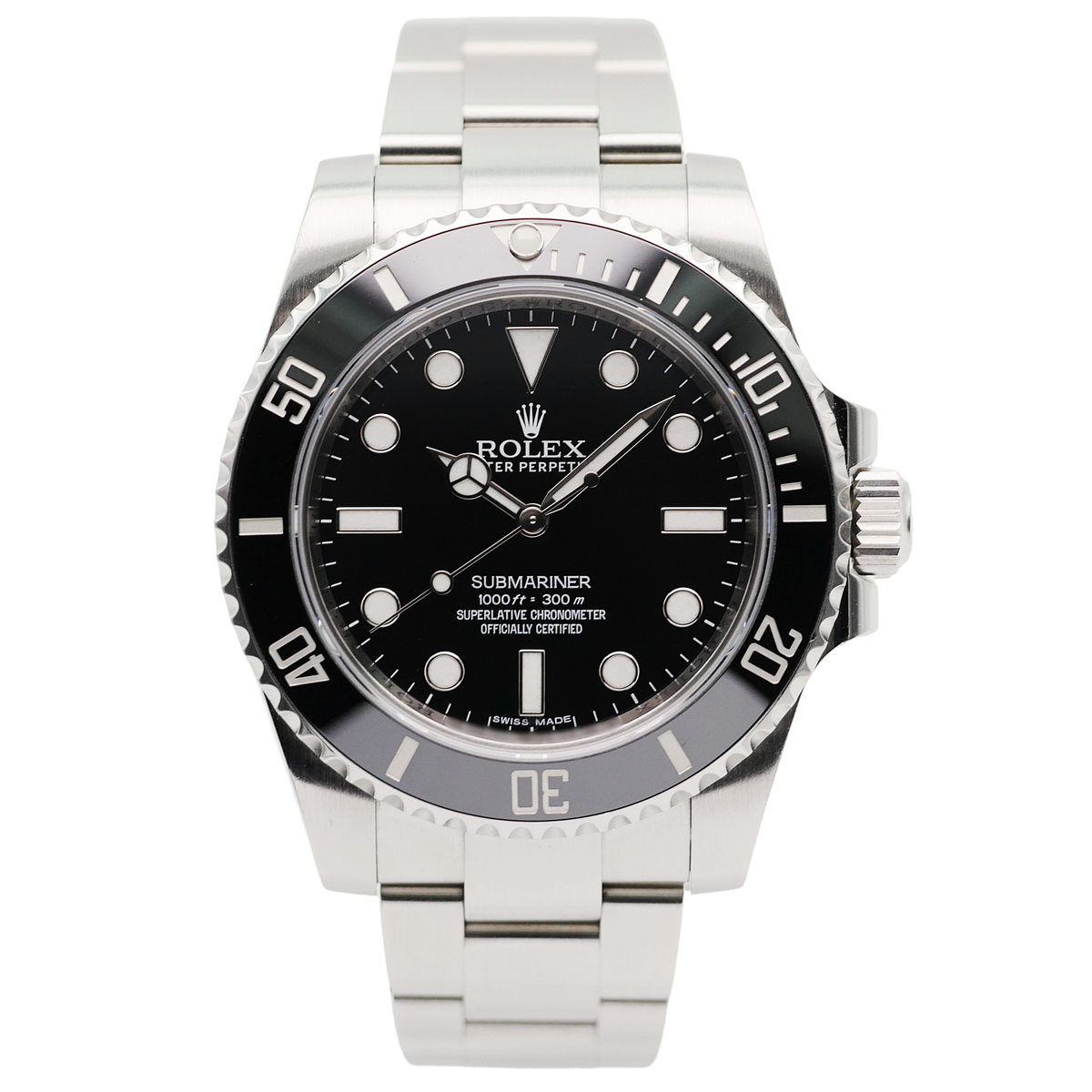 Rolex Submariner No Date Stahl 114060 - 2019