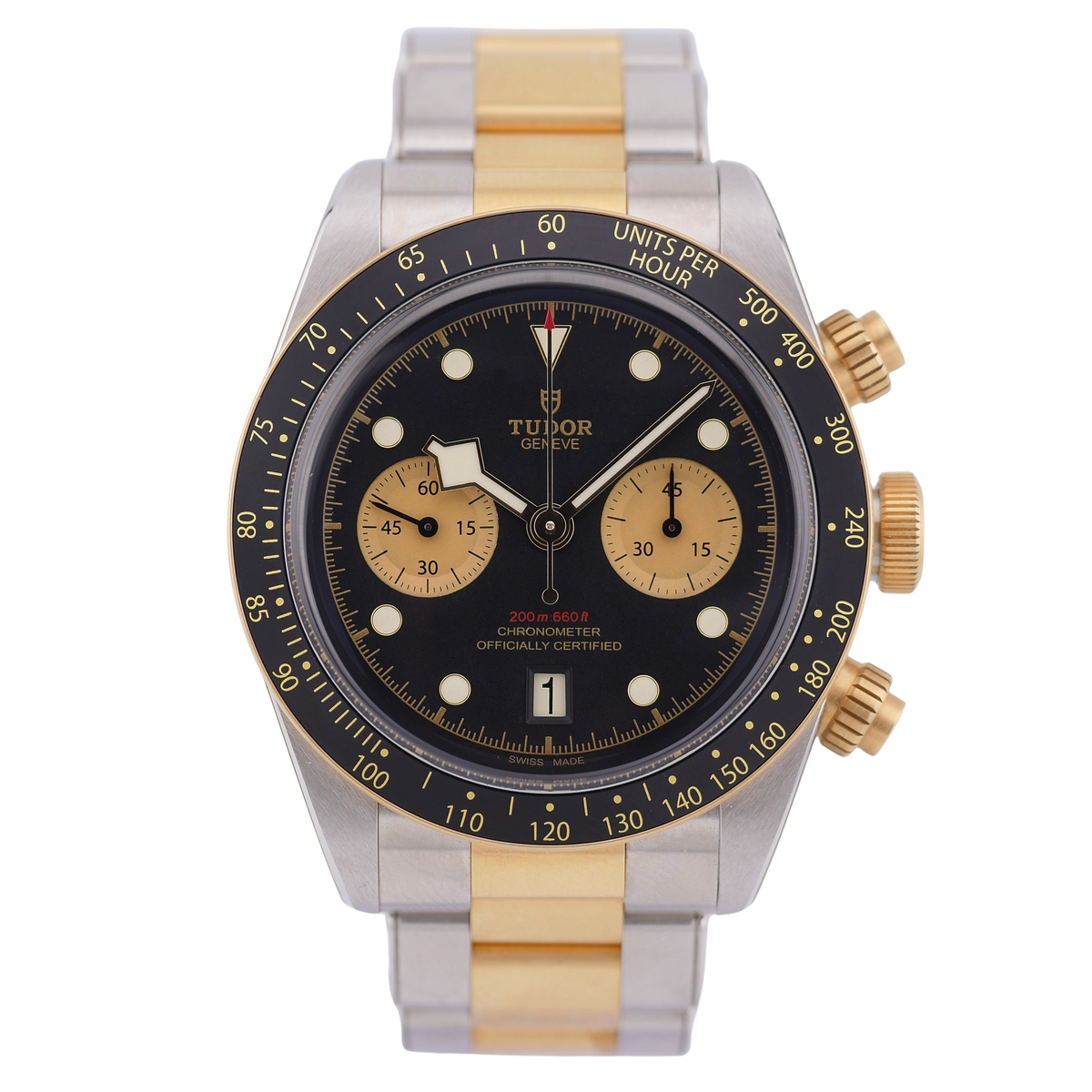 Tudor Black Bay Chronograph Stahl / Gold 79363N - 2022